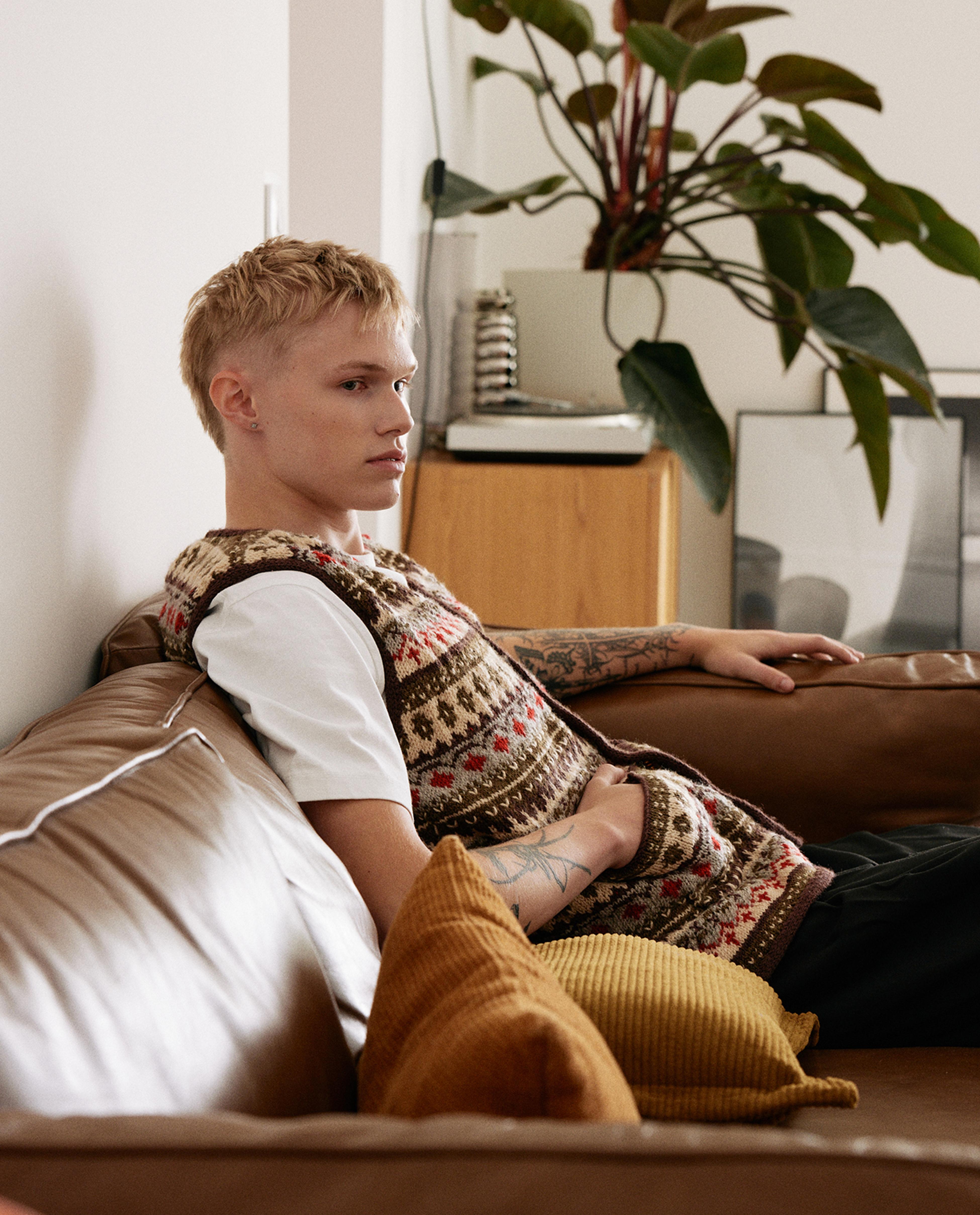 Modèle Gilet Sans Manches Homme Patrick