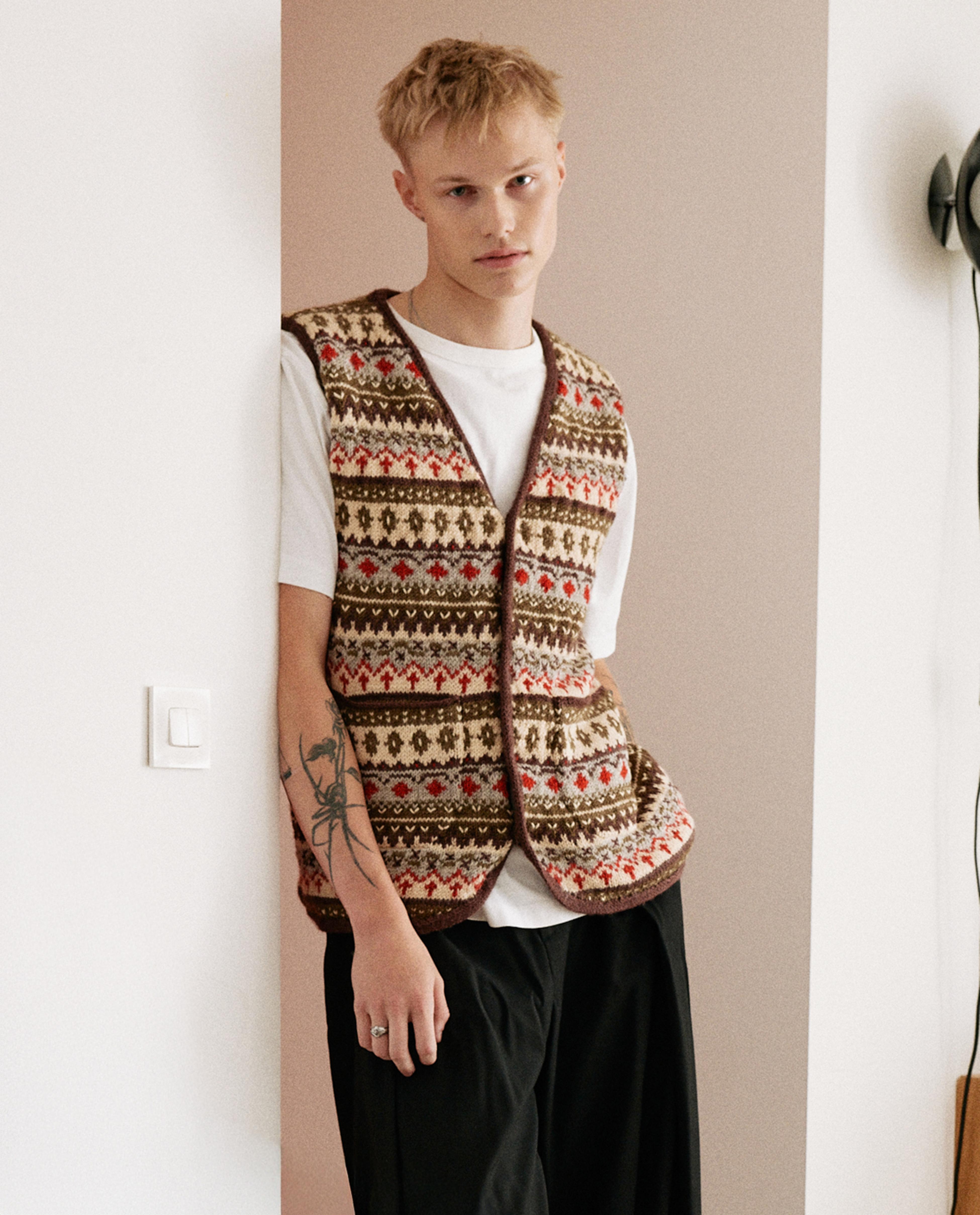 Modèle Gilet Sans Manches Homme Patrick
