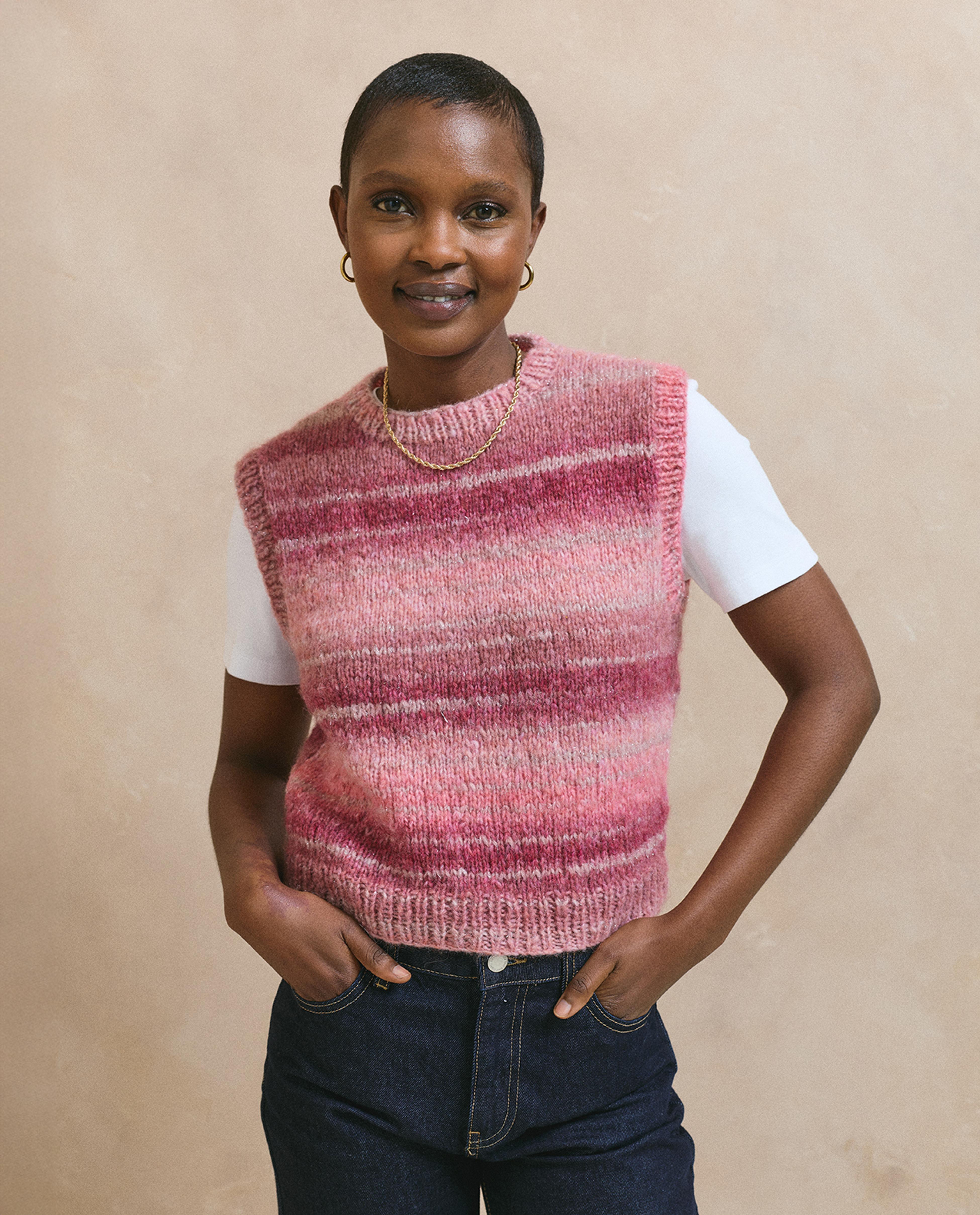 Modèle Pull Sans Manches Femme Oscar