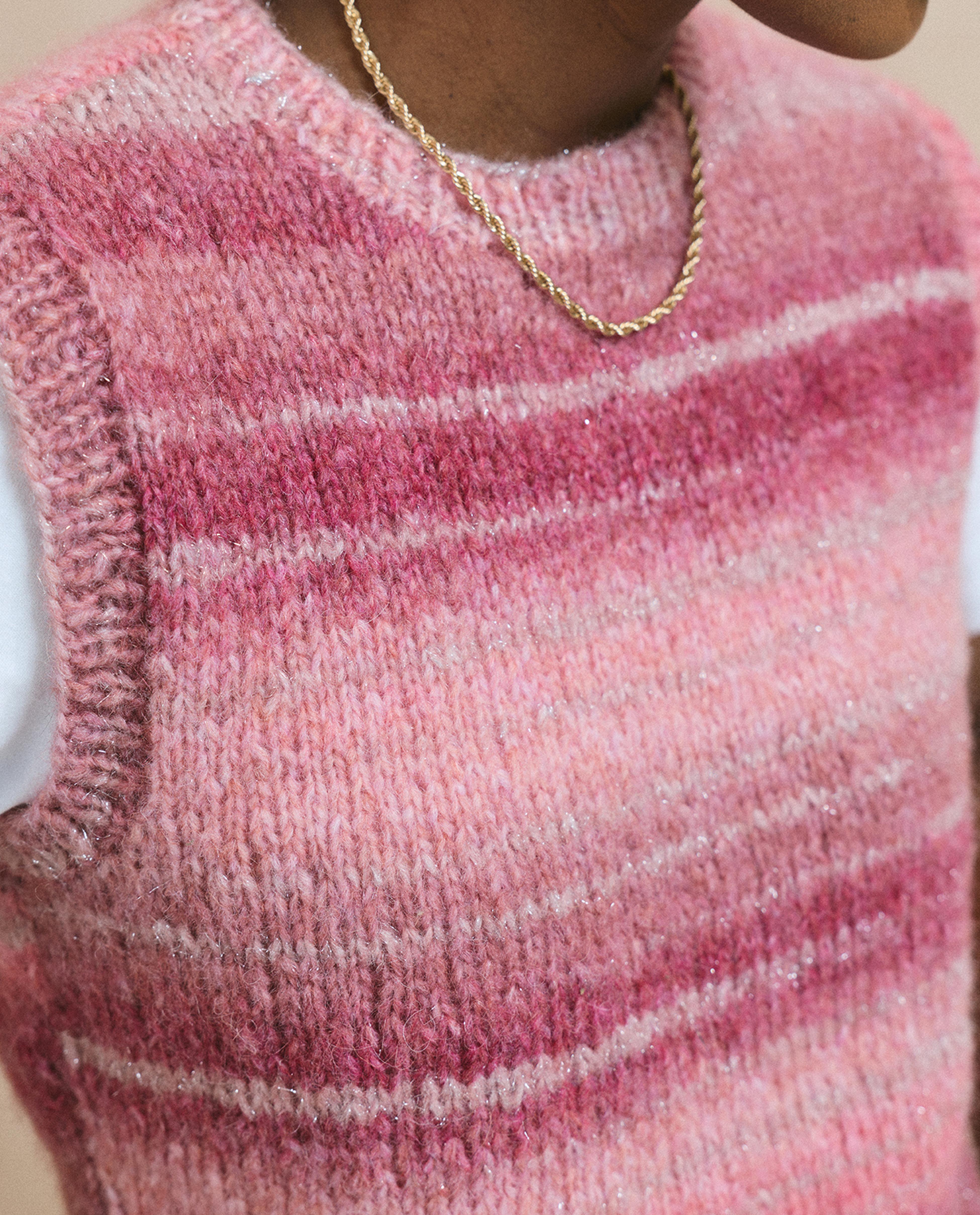 Modèle Pull Sans Manches Femme Oscar