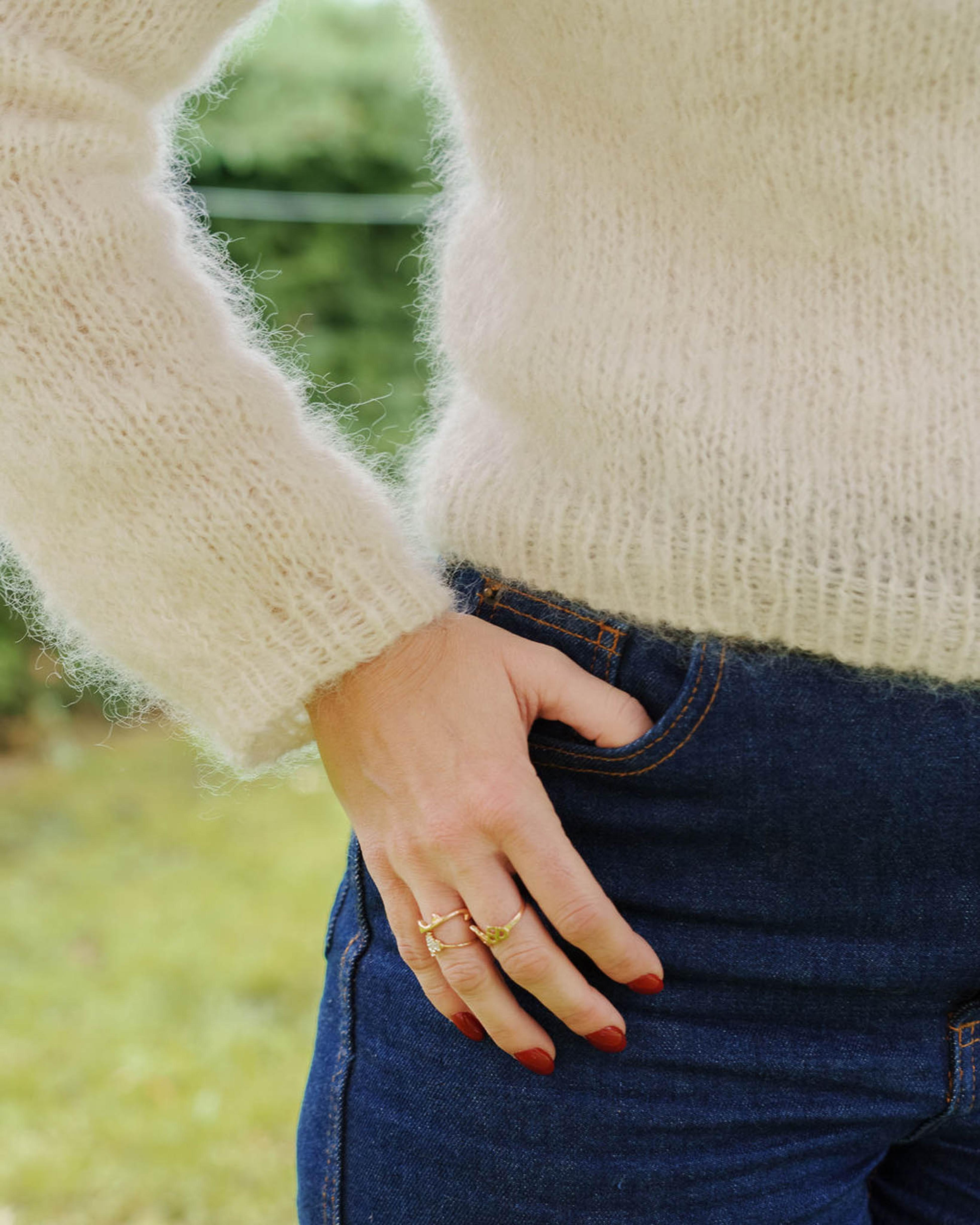 Cumulus Dew Sweater Pattern by Lise Tailor