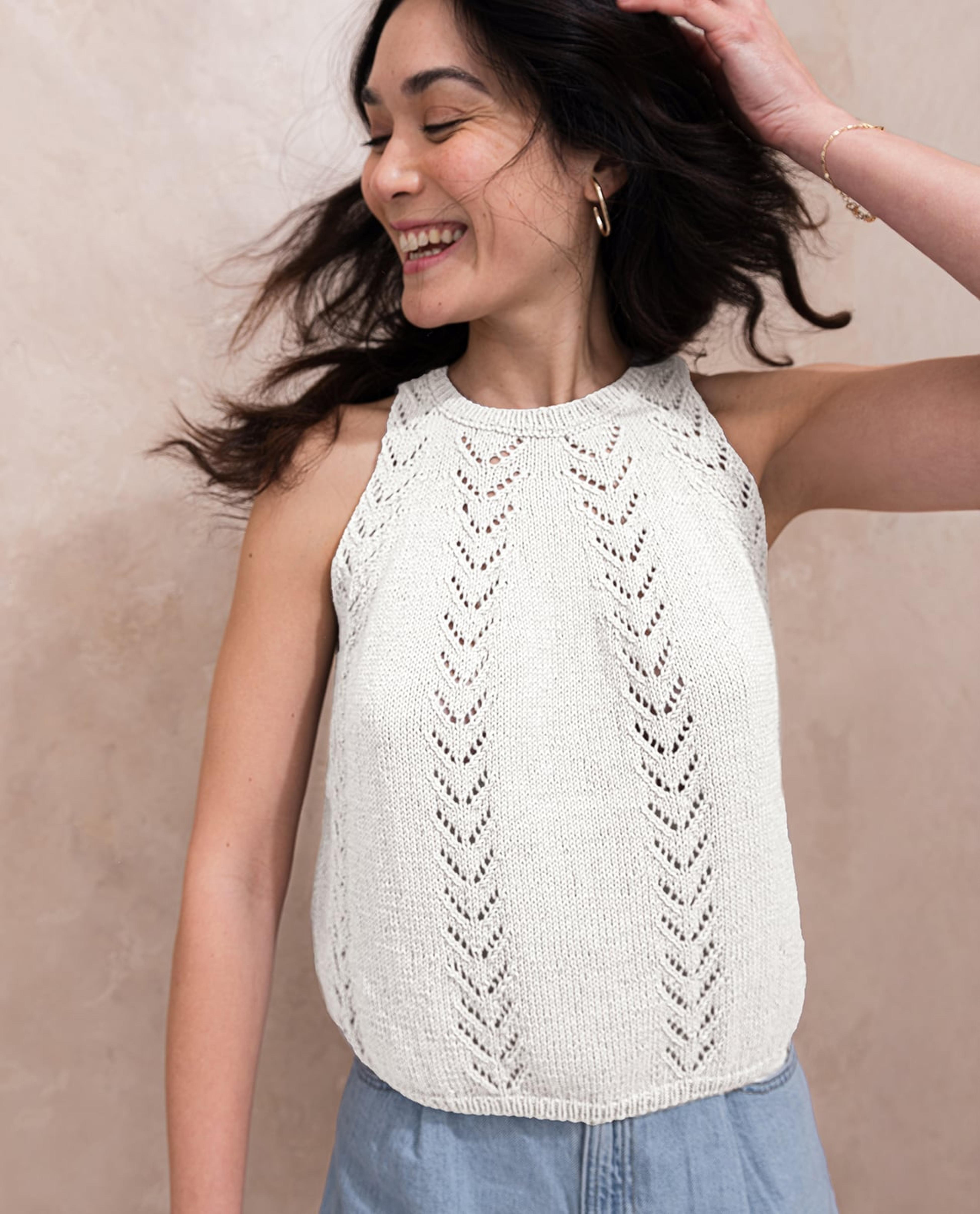 Dames Tanktop Model Léopold