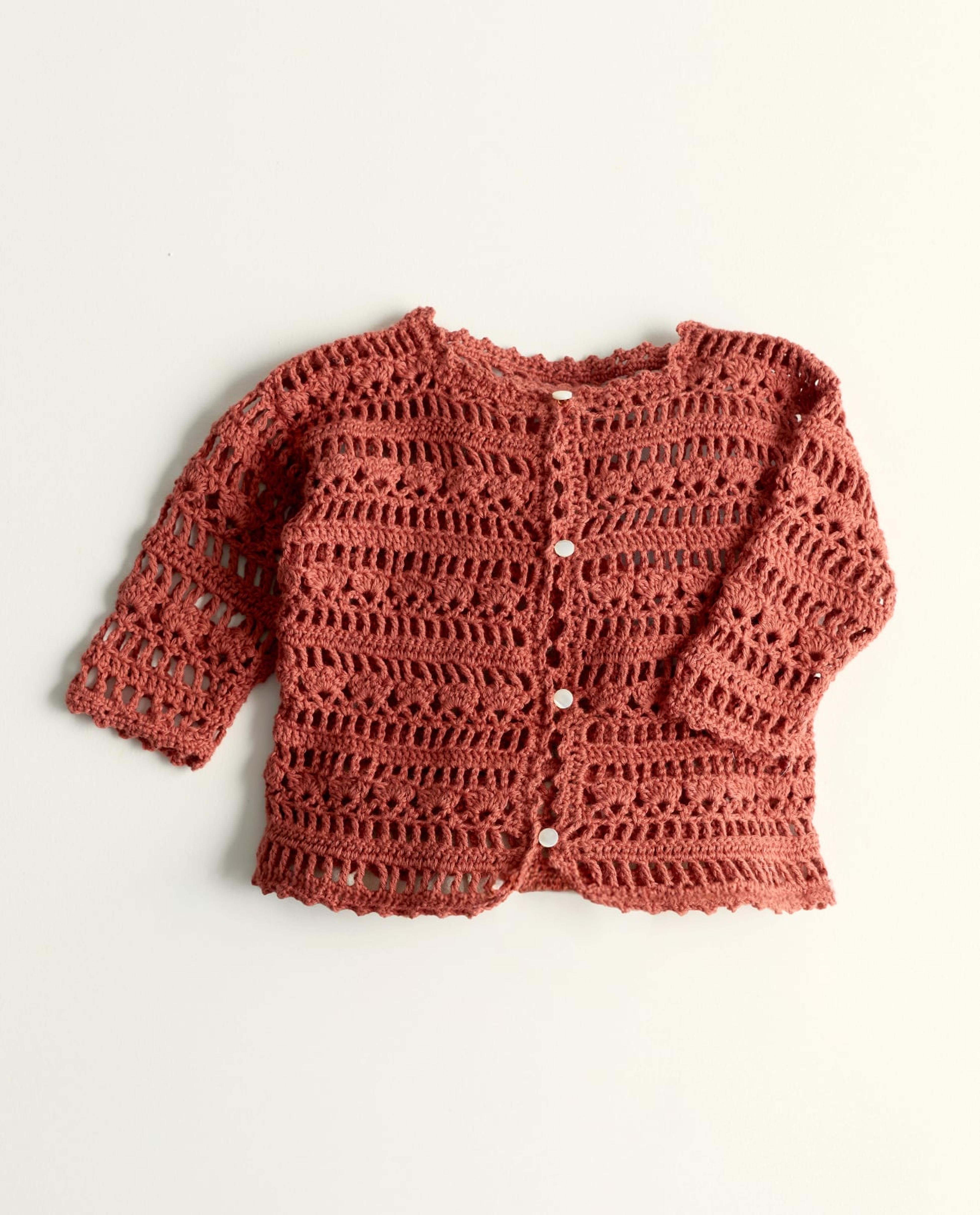 Modèle Layette Gilet Laureline