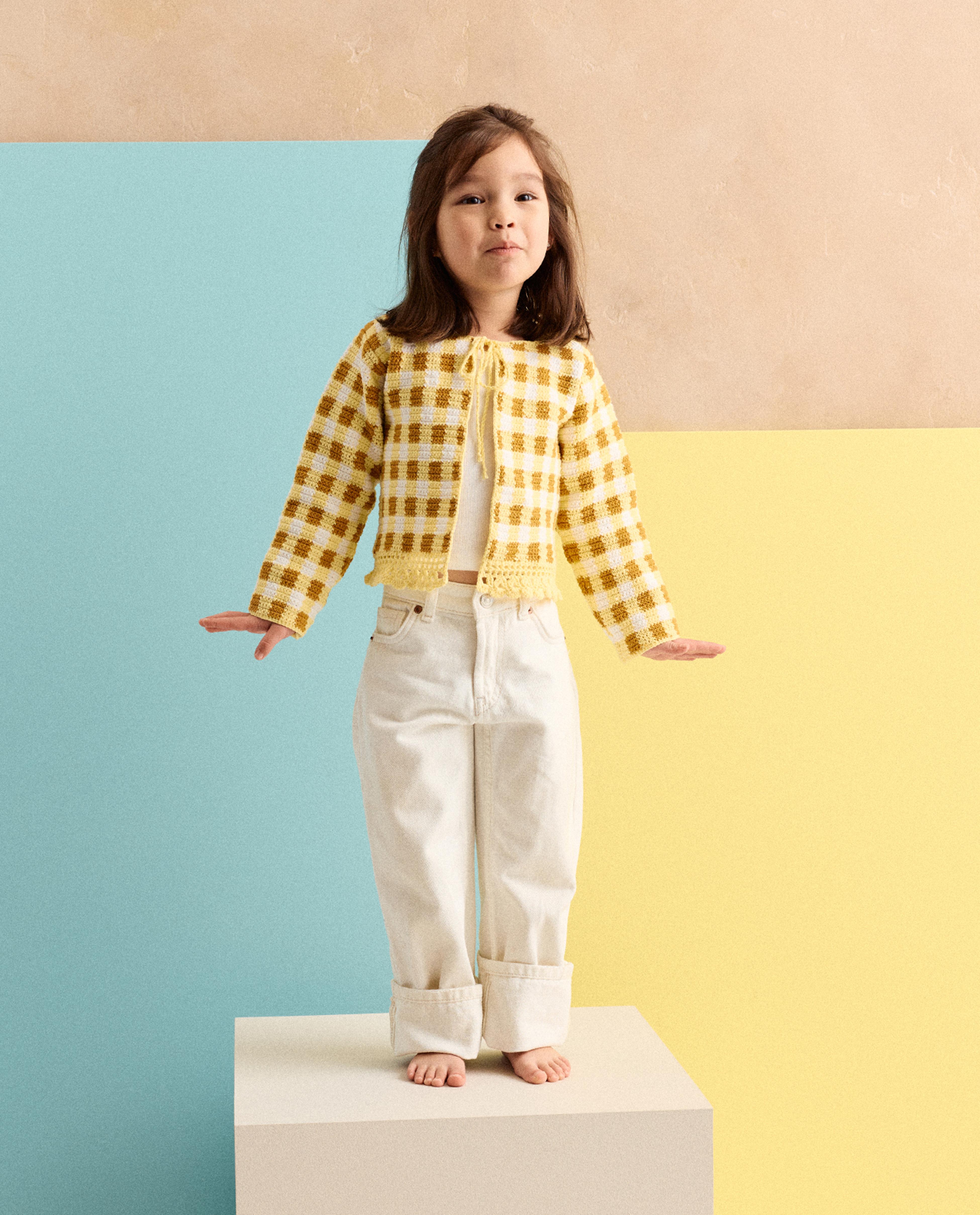 Kindermodel Vest Mélia