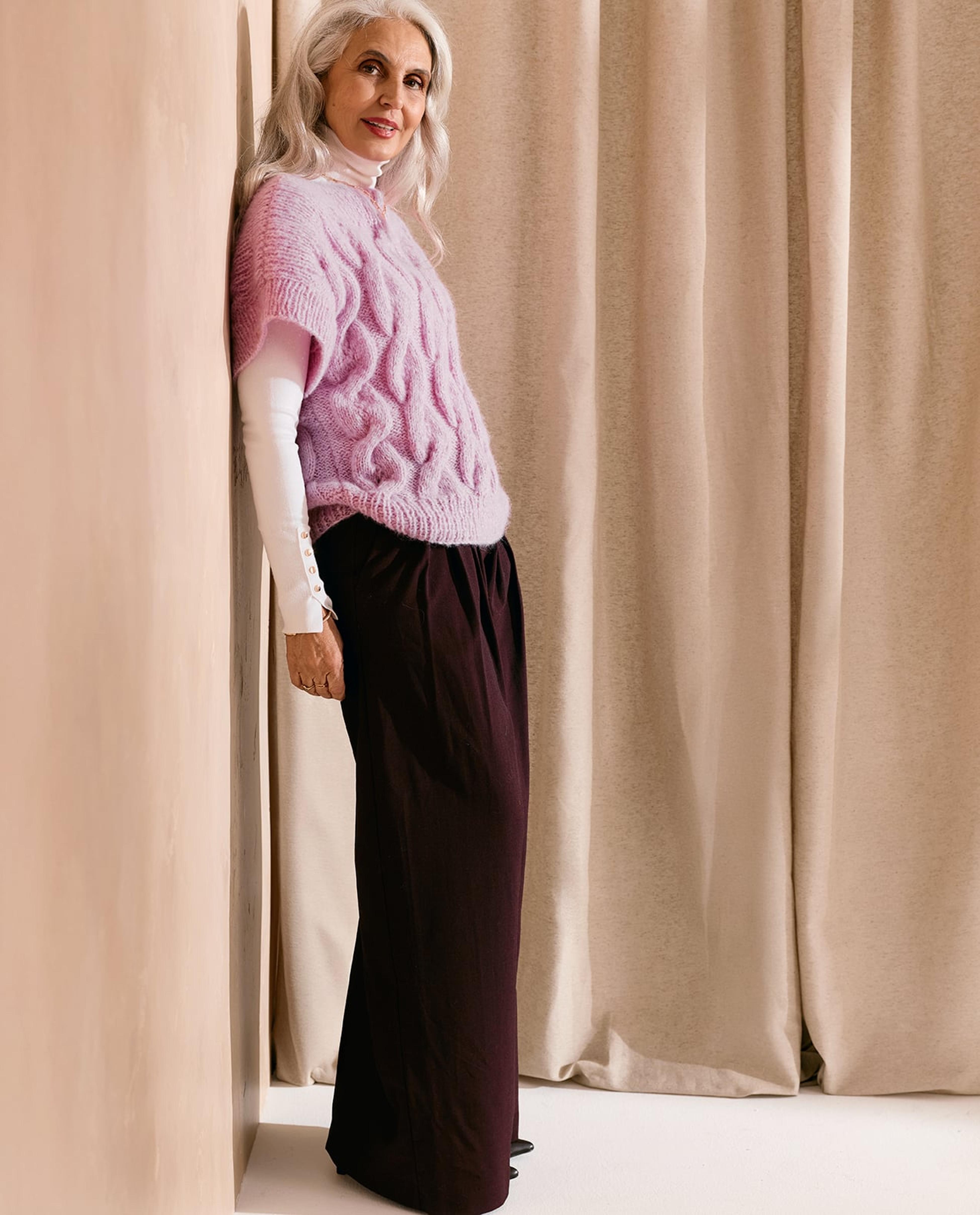 Modèle Pull Femme Sans Manches Rémy