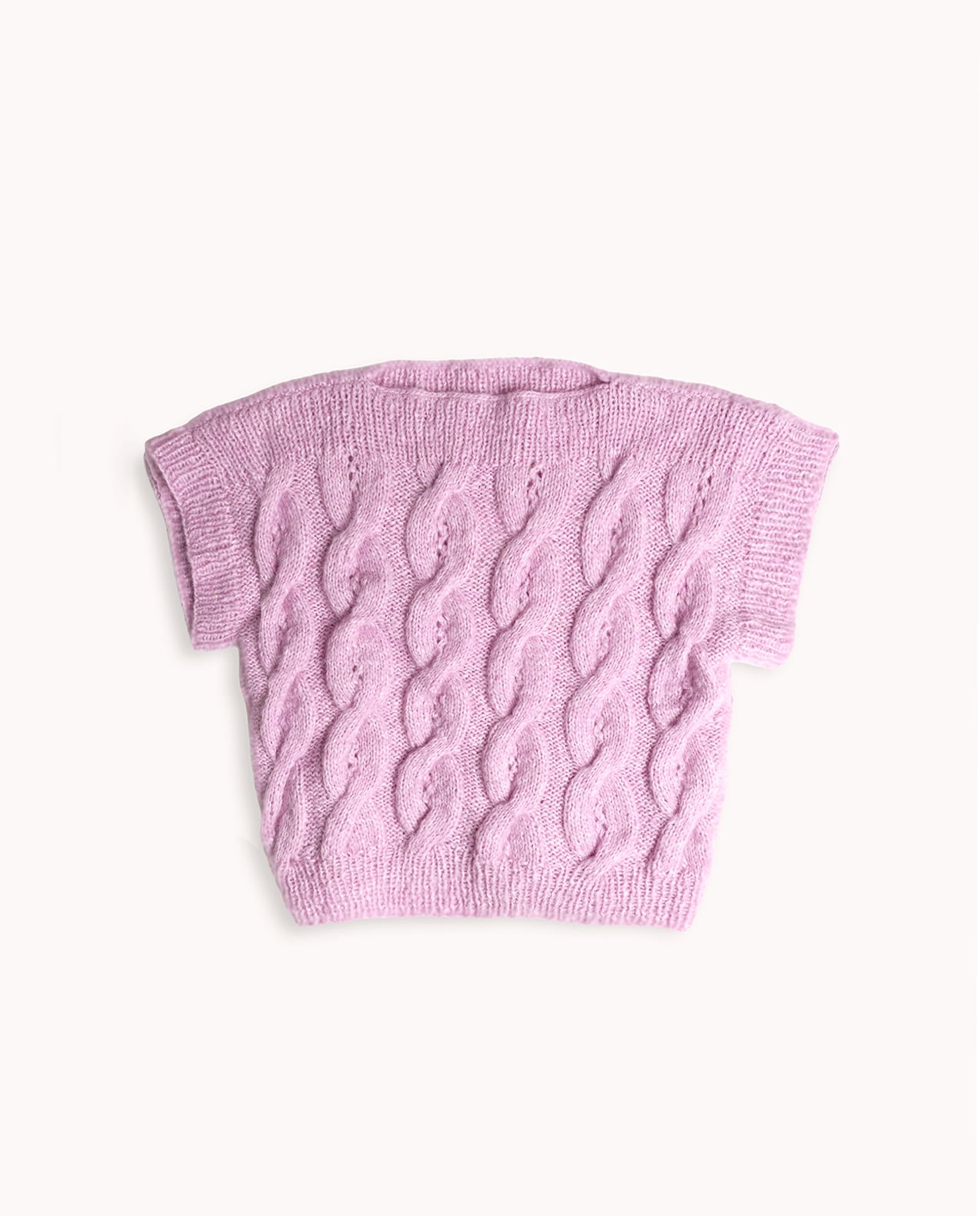 Modèle Pull Femme Sans Manches Rémy