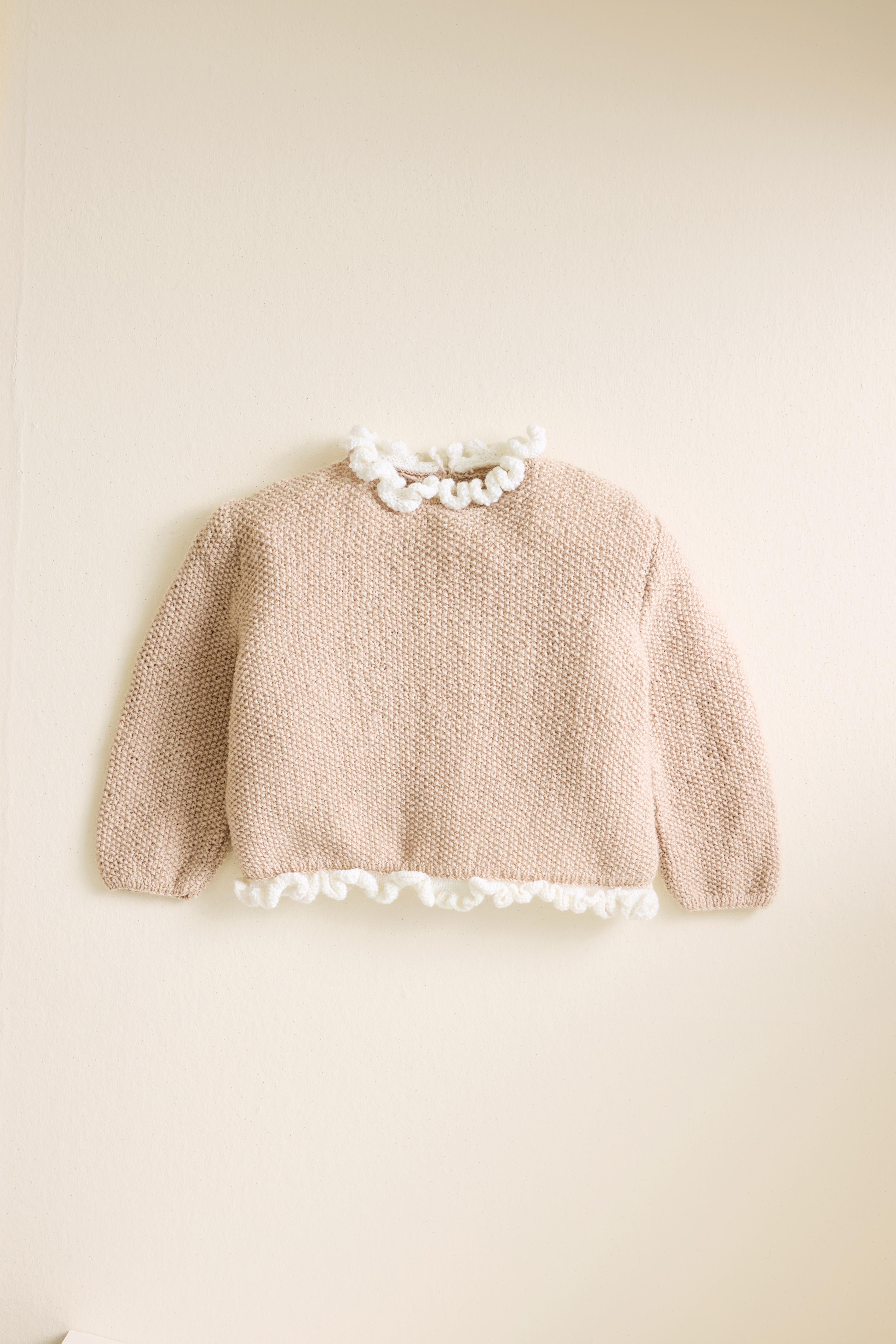 Modèle Pull Enfant Soizic