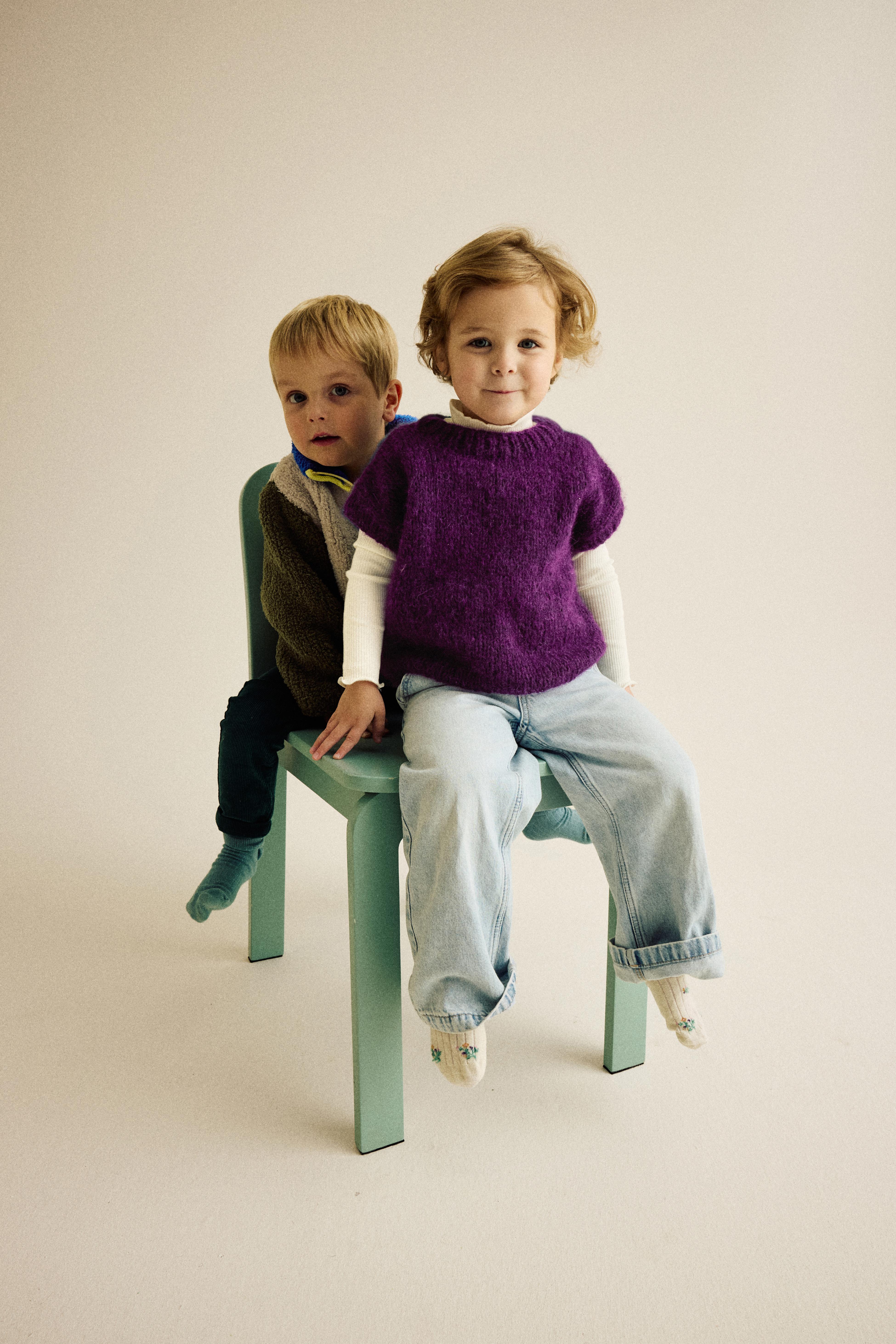Modèle Pull Enfant Simone