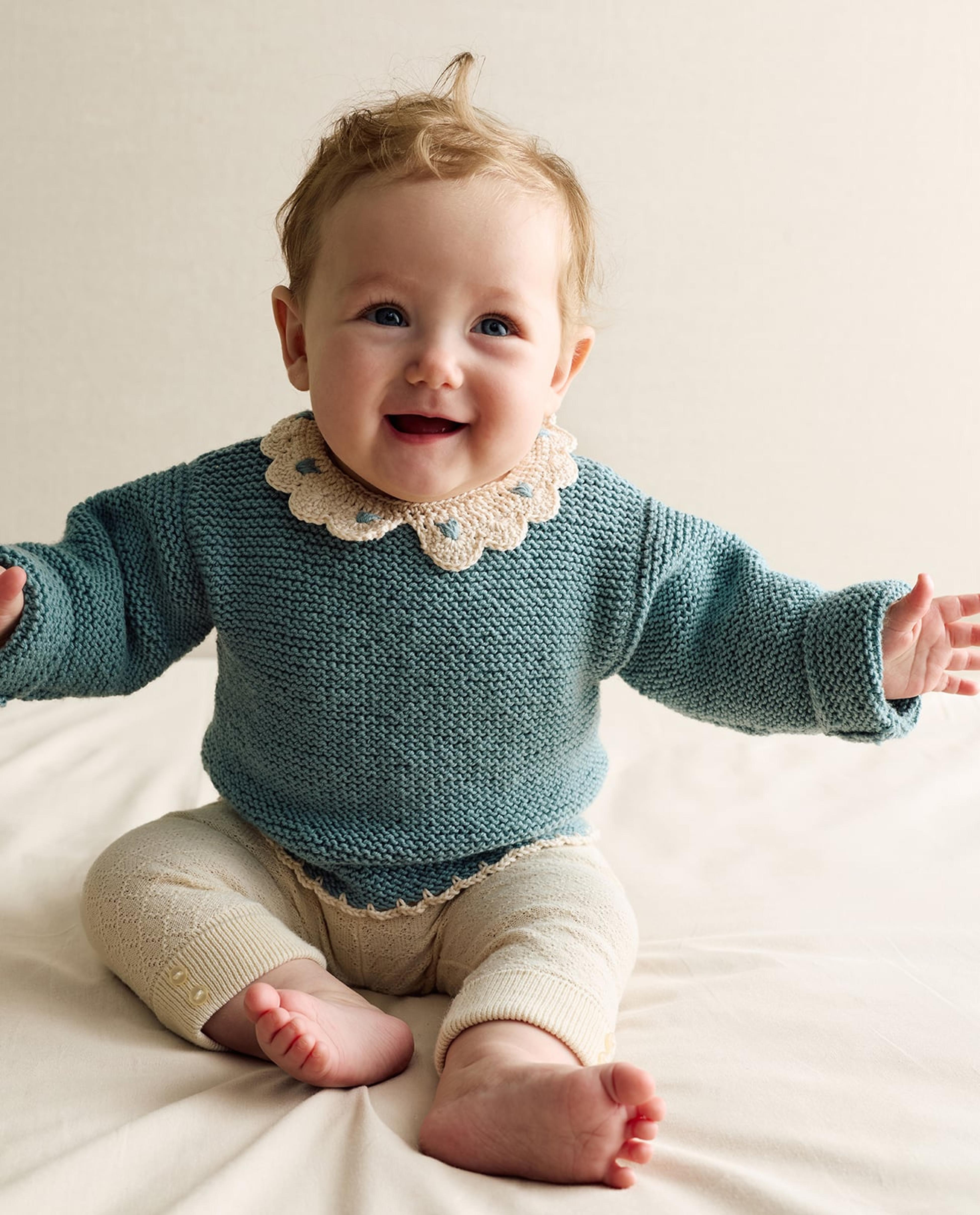 Violet Baby Sweater Pattern