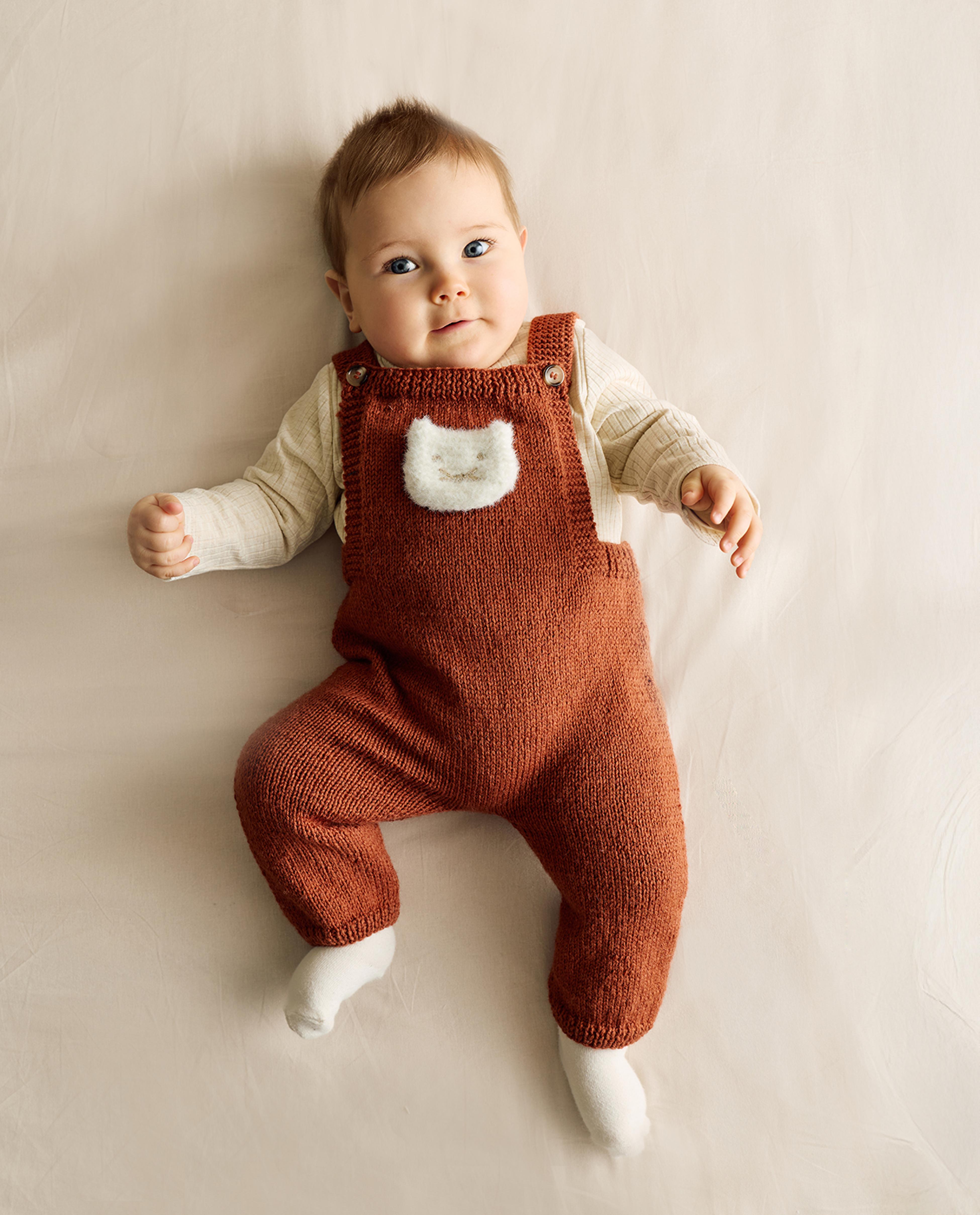 Virgile Baby Dungarees Pattern