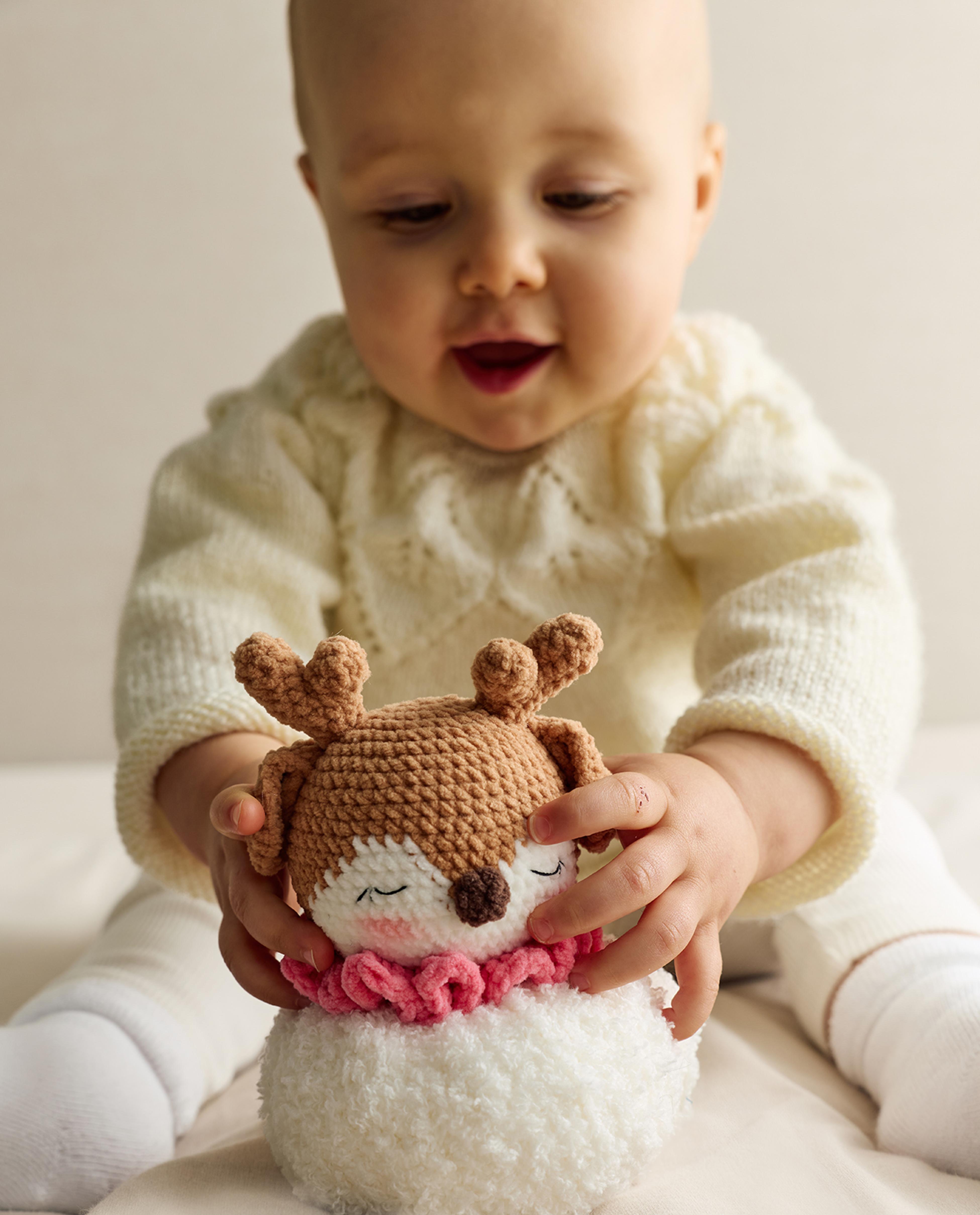 Victorine Baby Sweater Pattern