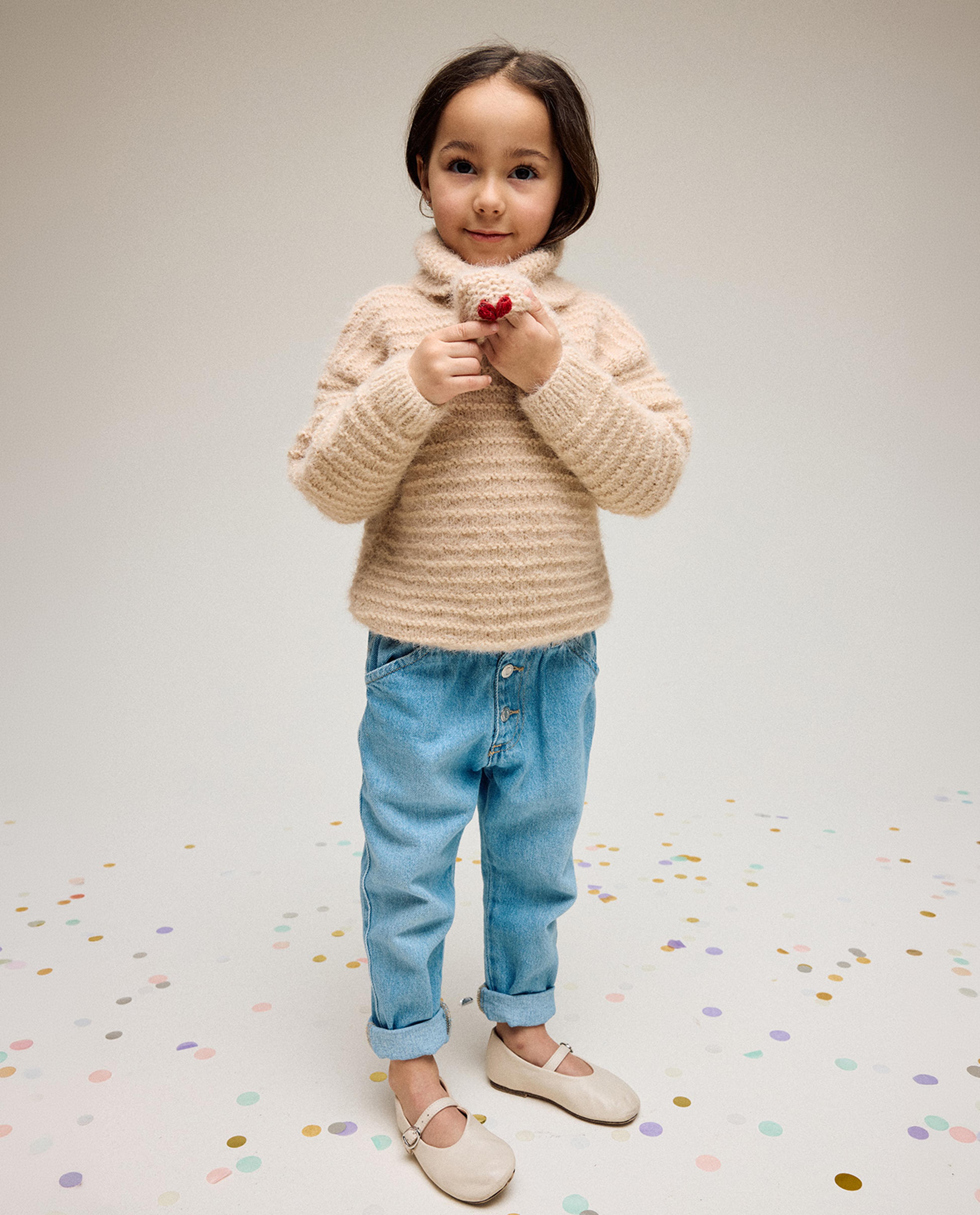 Modèle Pull Et Foulard Enfant Yoko