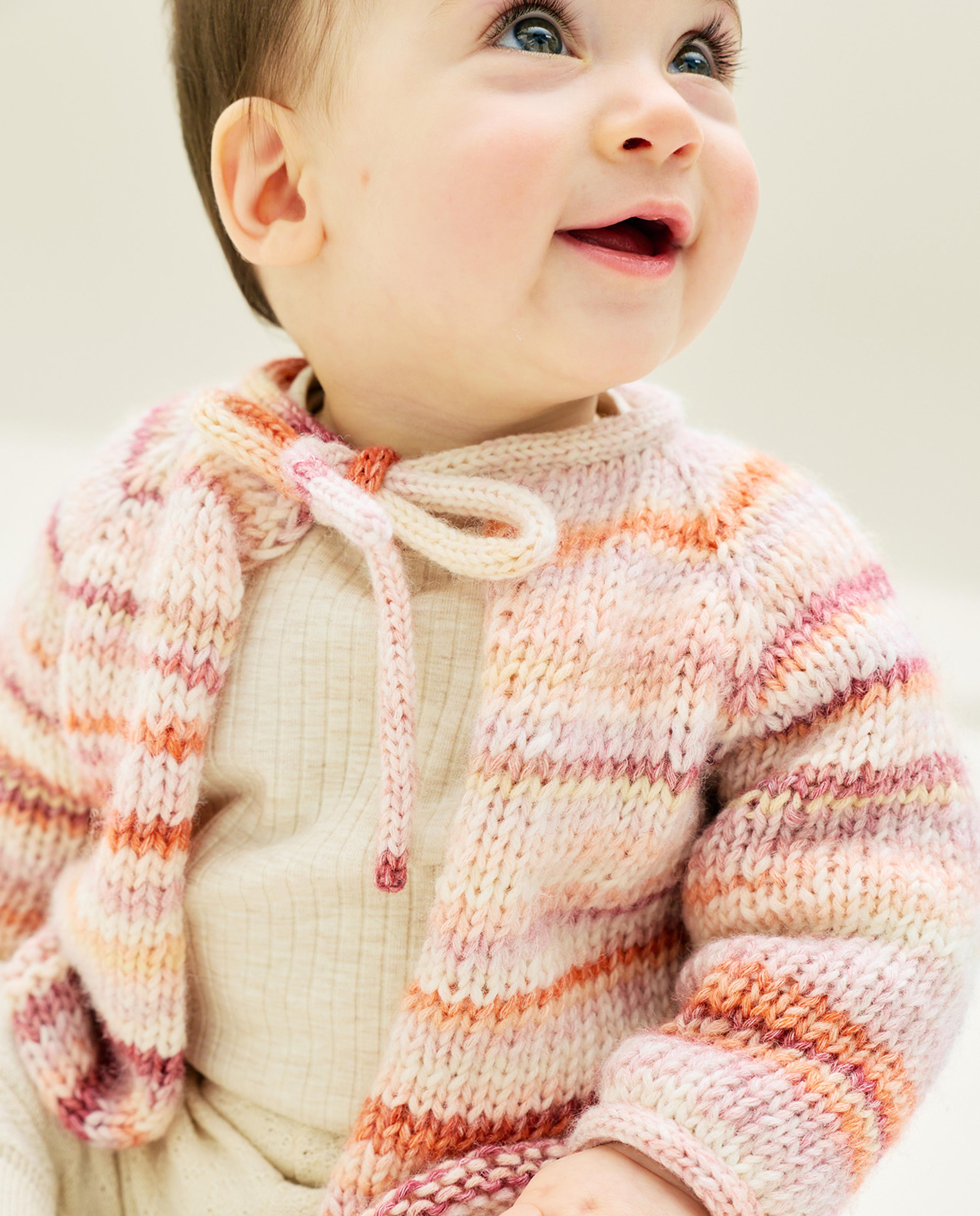 Modèle Gilet Layette Xélia