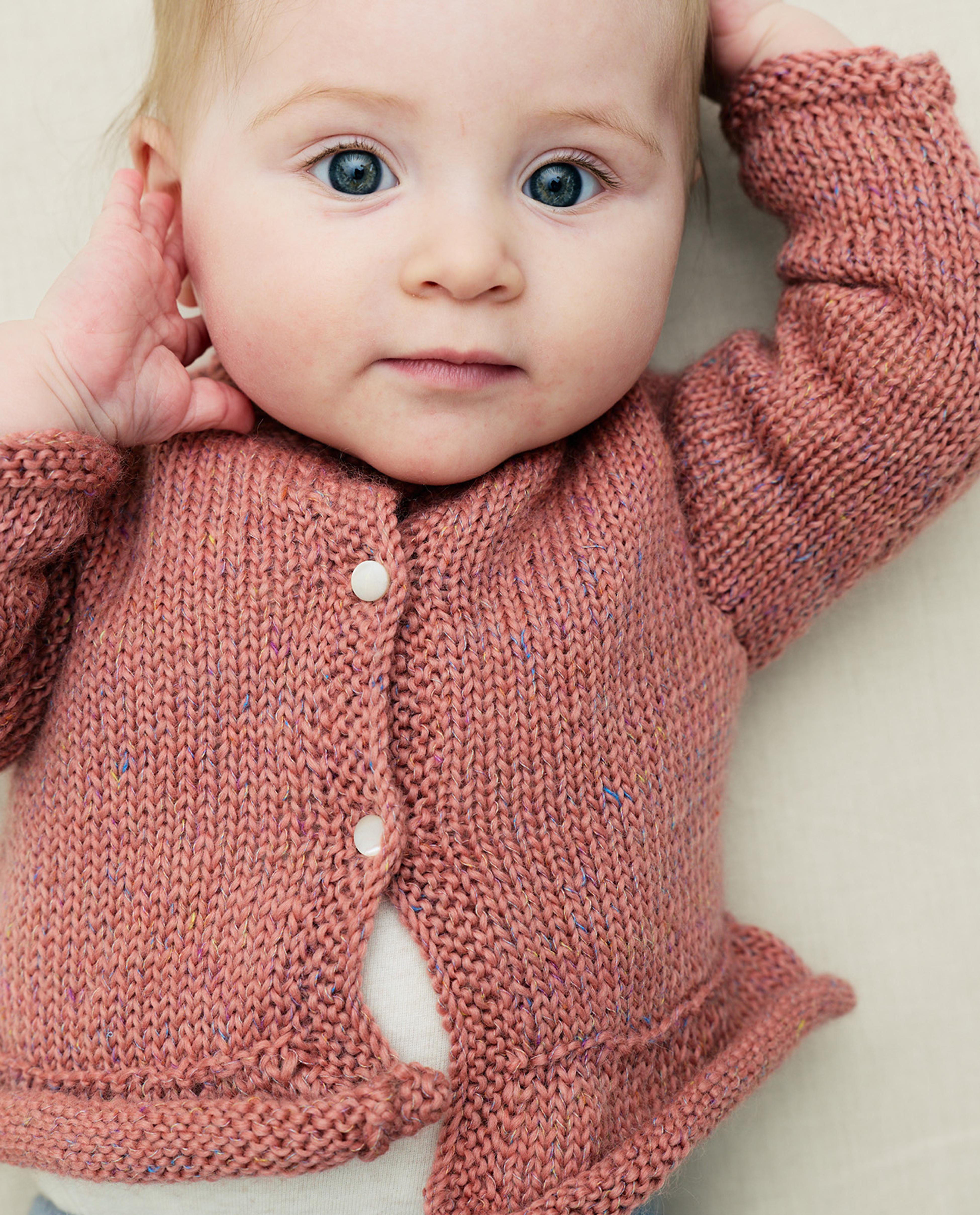 Modèle Gilet Layette Ortance