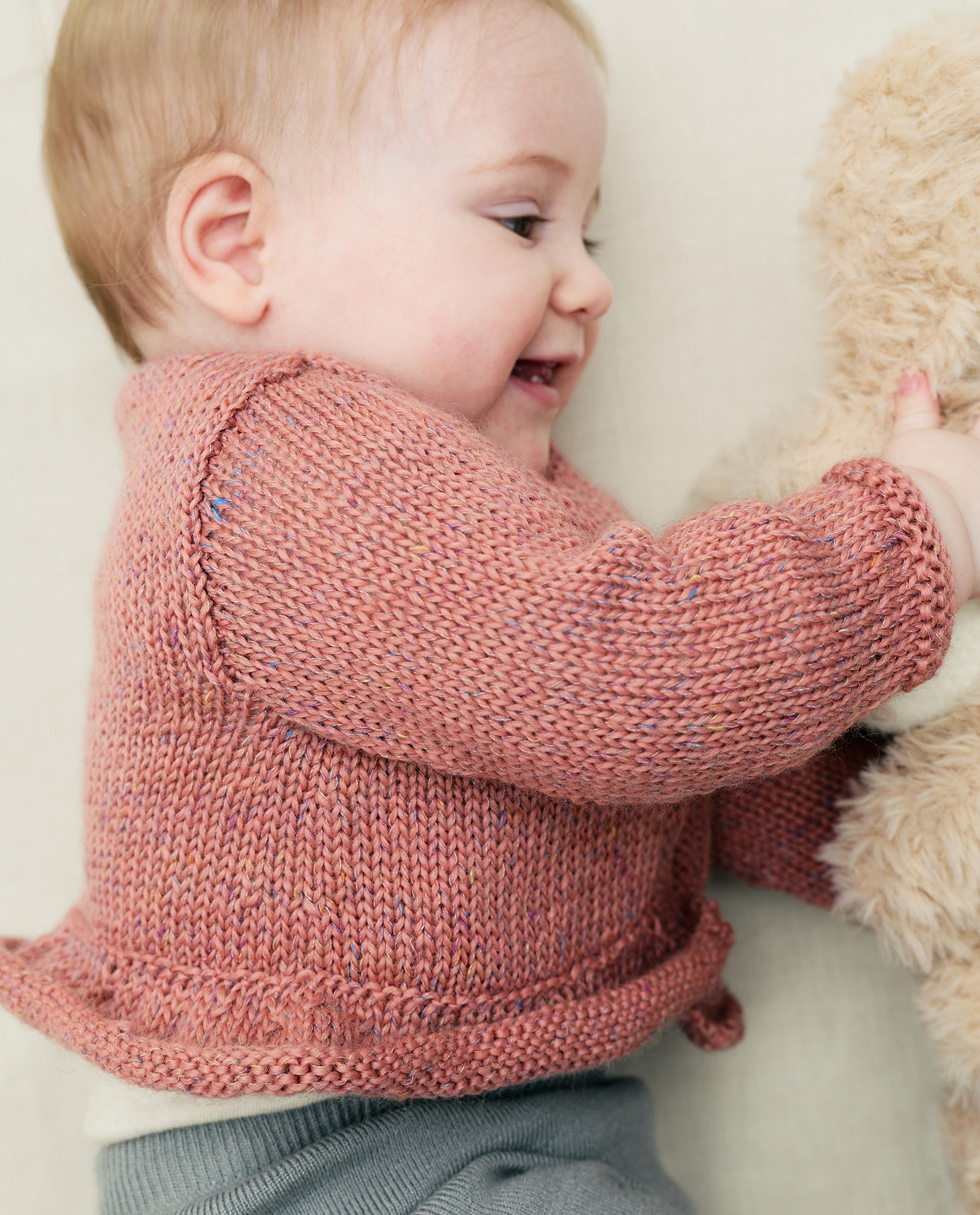 Modèle Gilet Layette Ortance