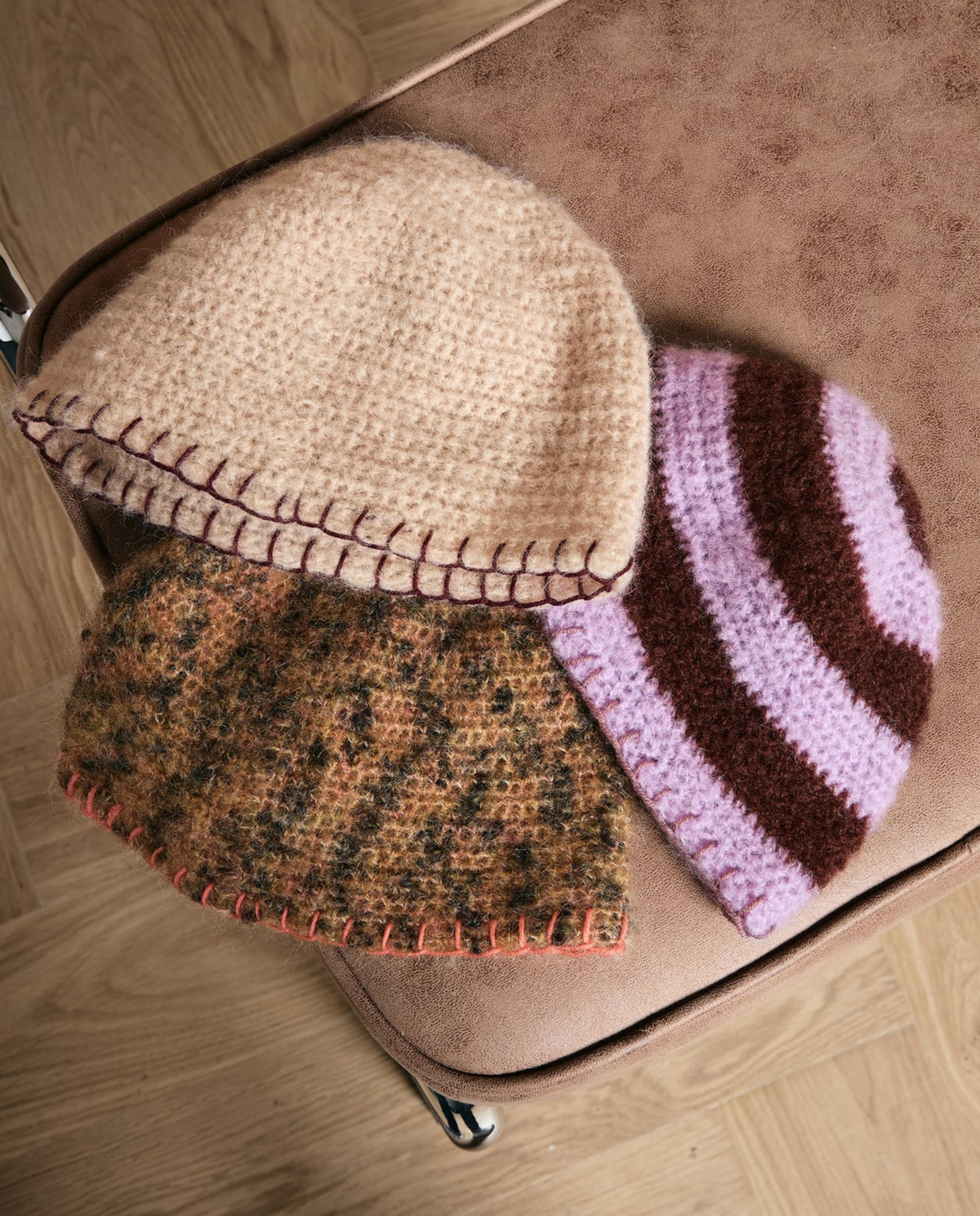 Ensemble Accessoire Chèche Beanie Amélia
