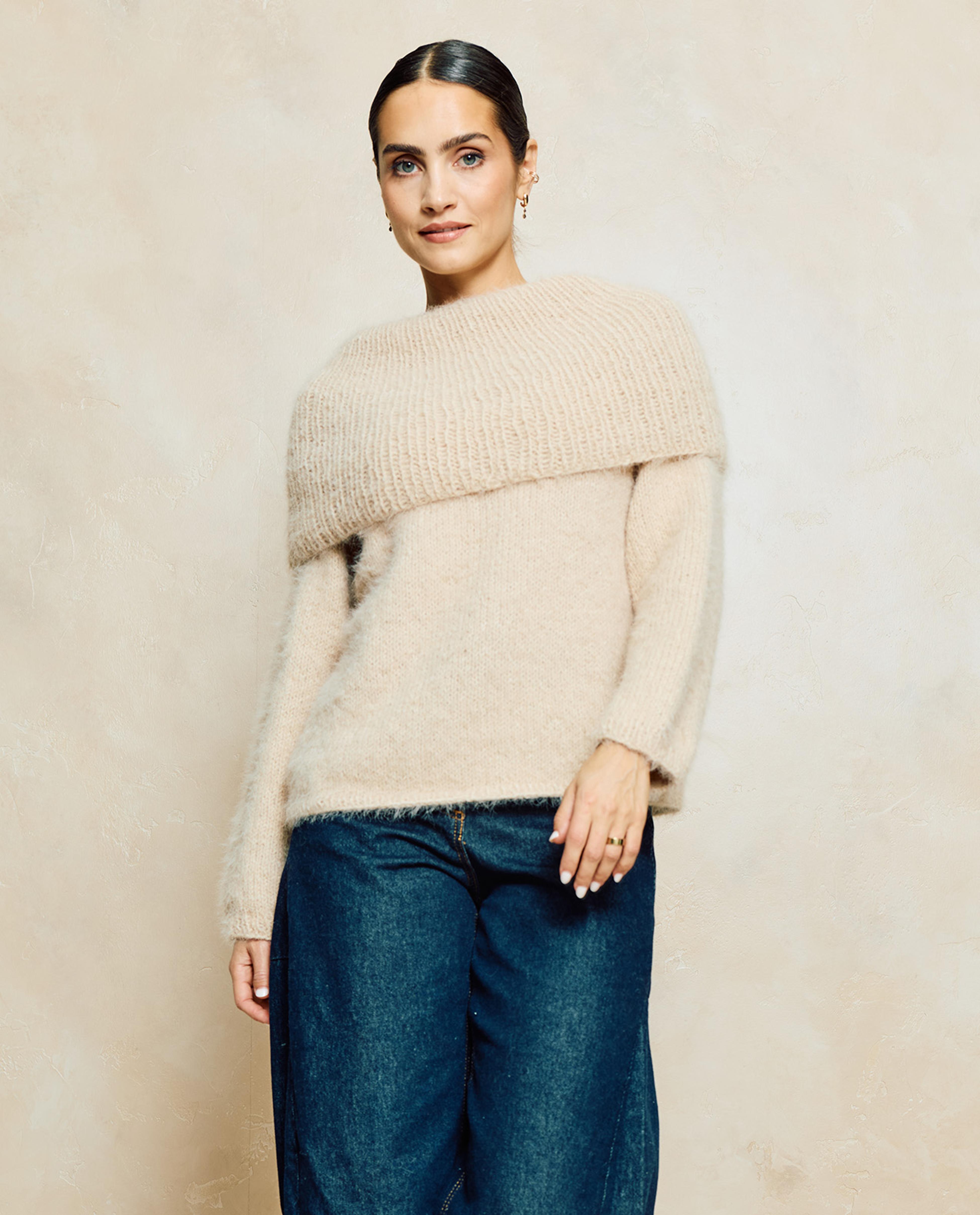 Modèle Pull Femme Brume