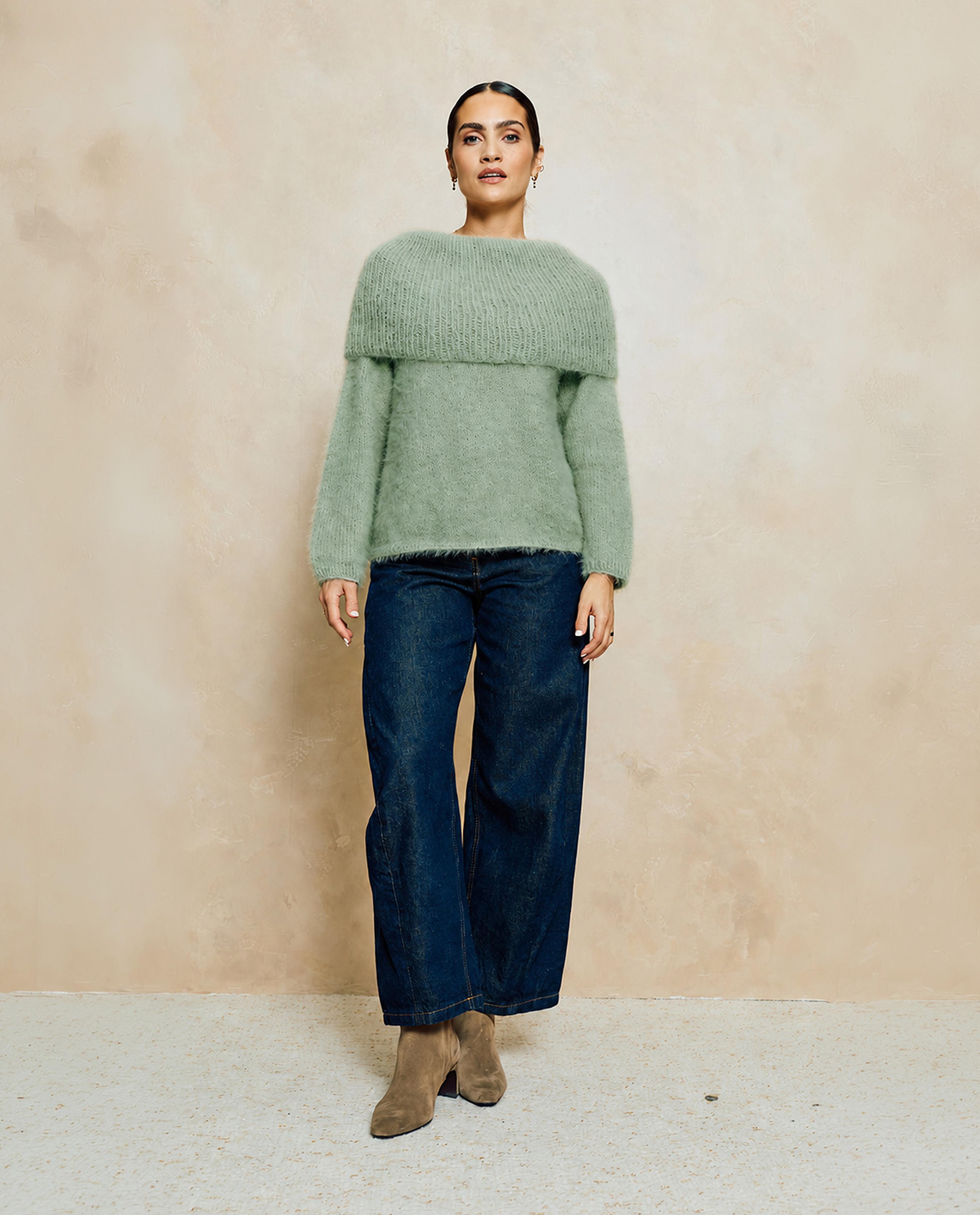 Modèle Pull Femme Brume