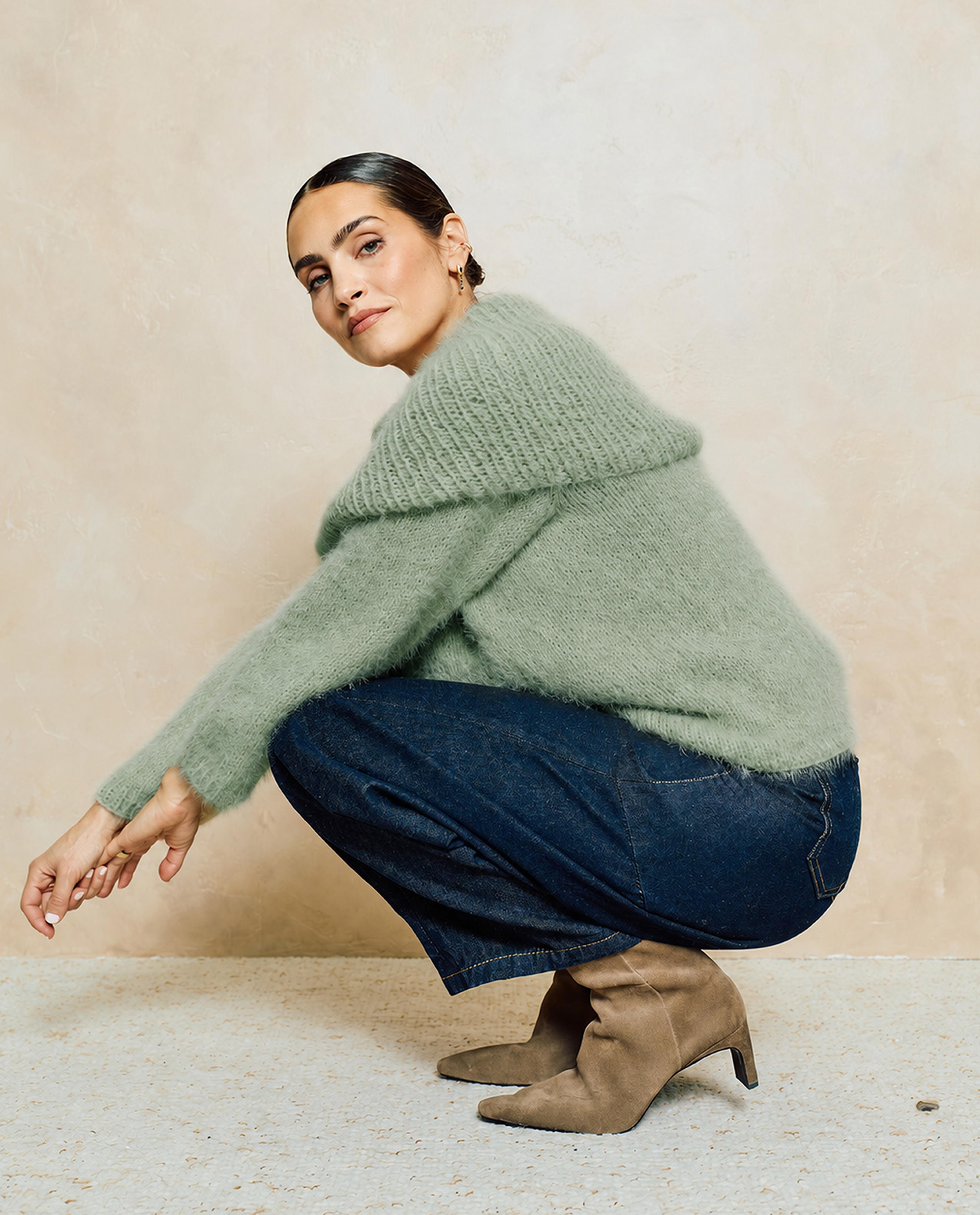 Modèle Pull Femme Brume