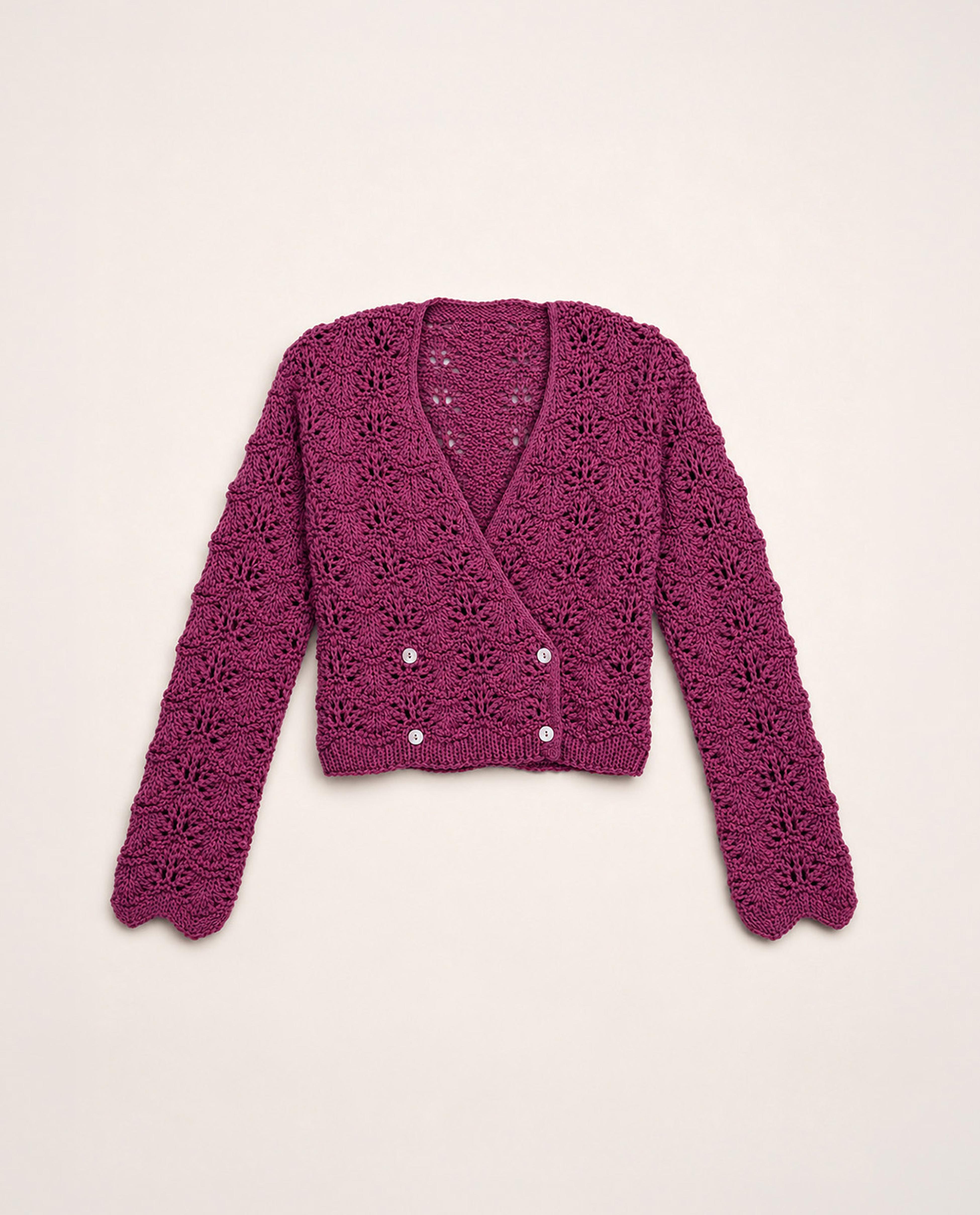 Modèle Gilet Femme Brunelle