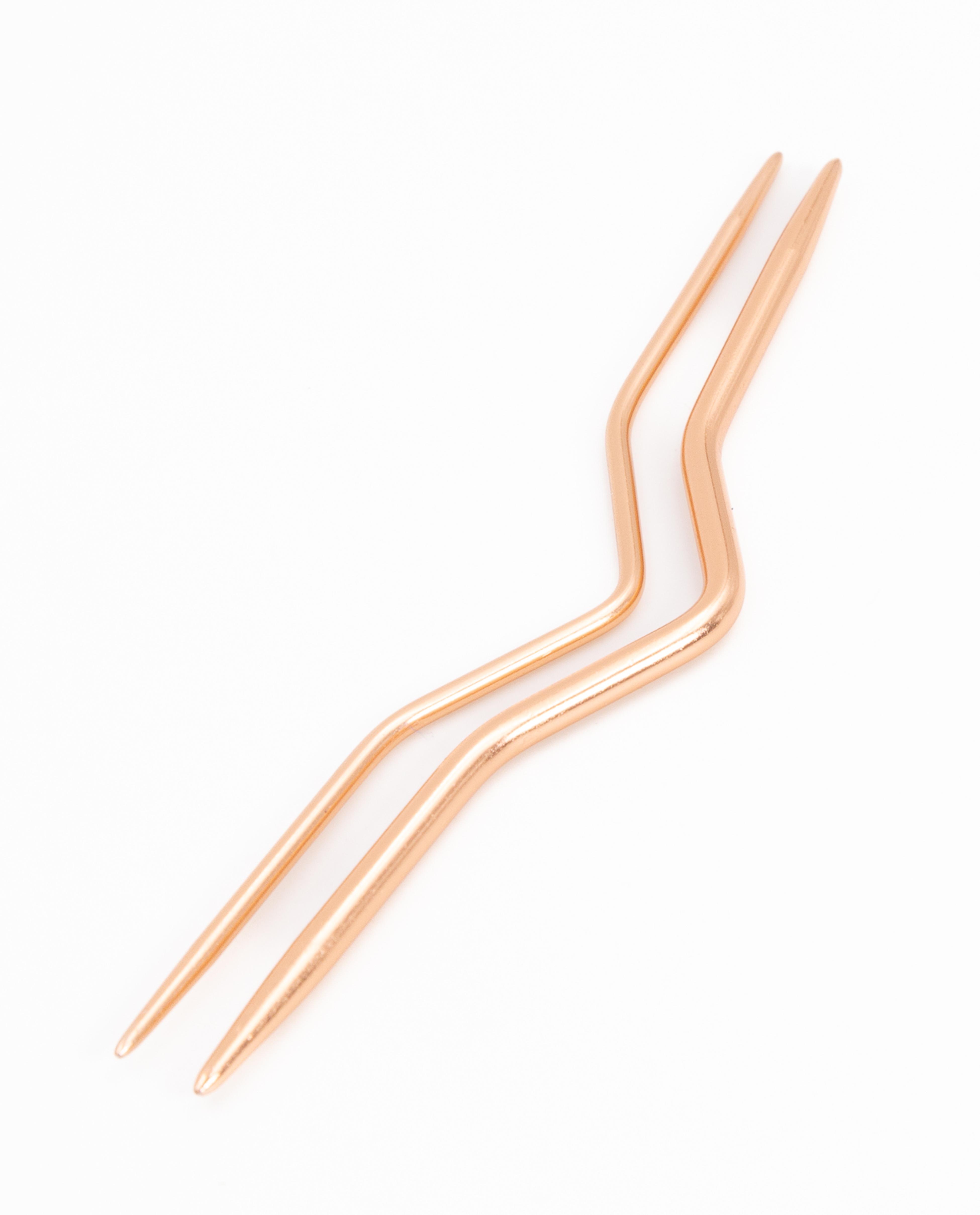 Rose Gold Cable Needles