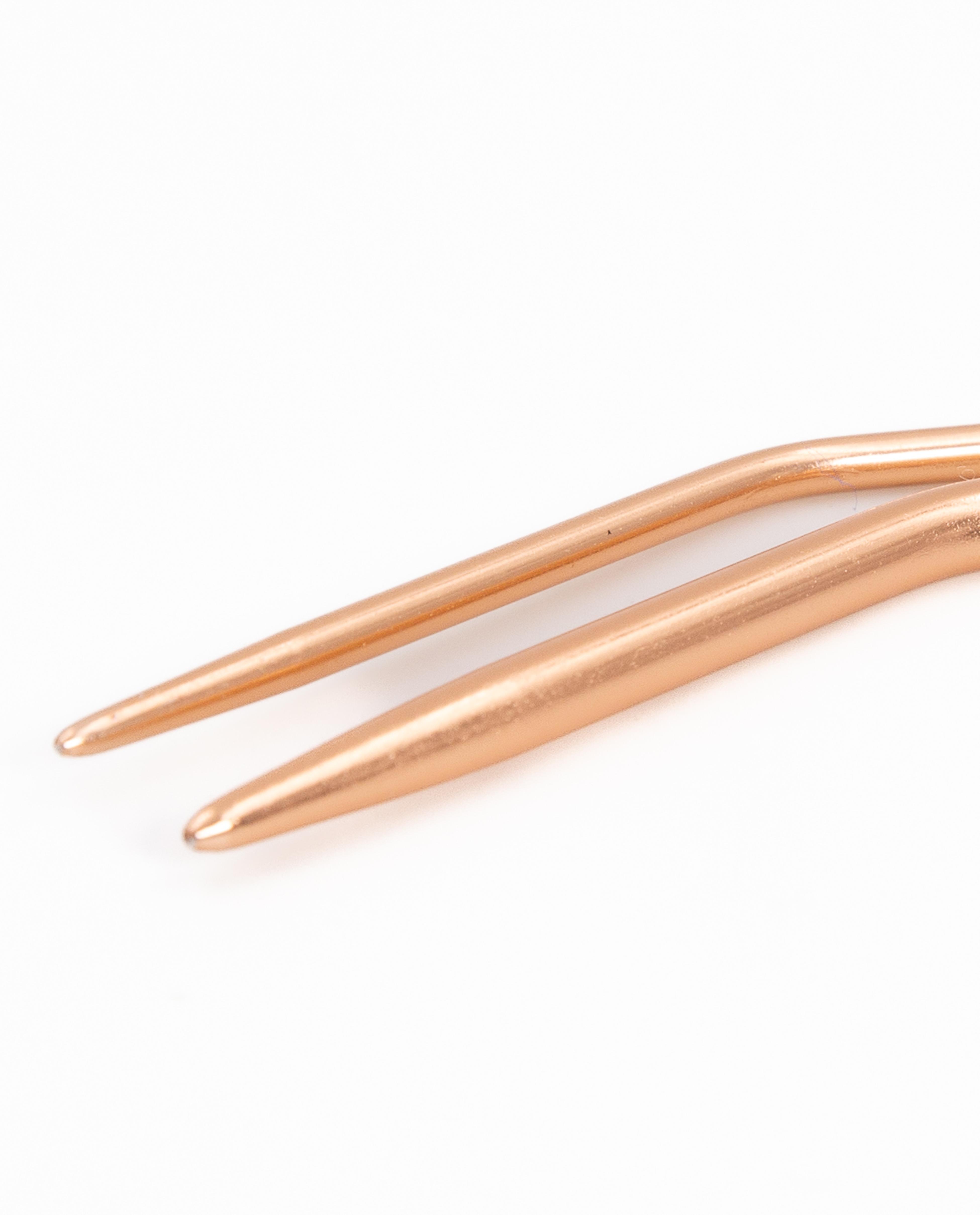 Rose Gold Cable Needles