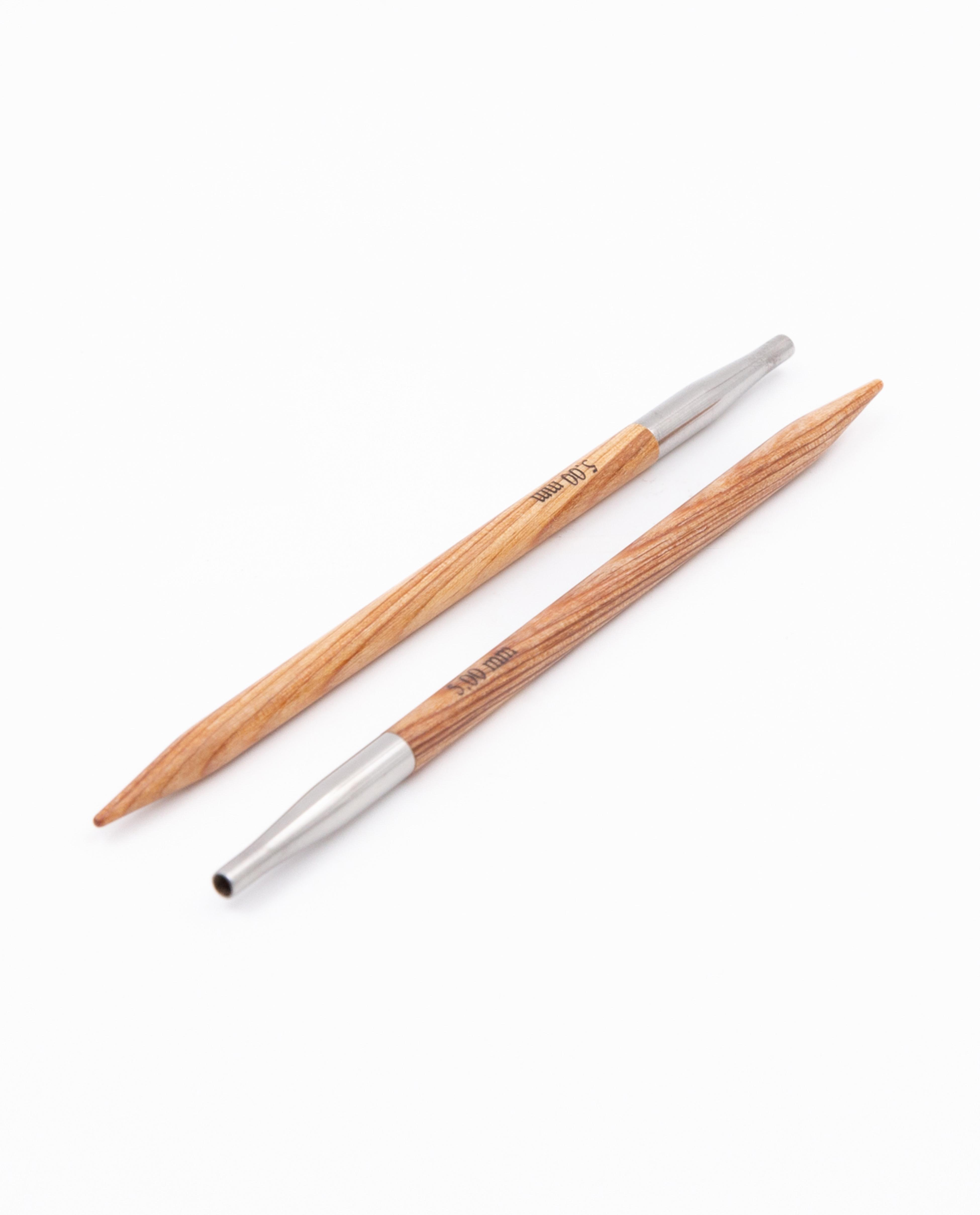 Aiguilles Interchangeables Bois Natural