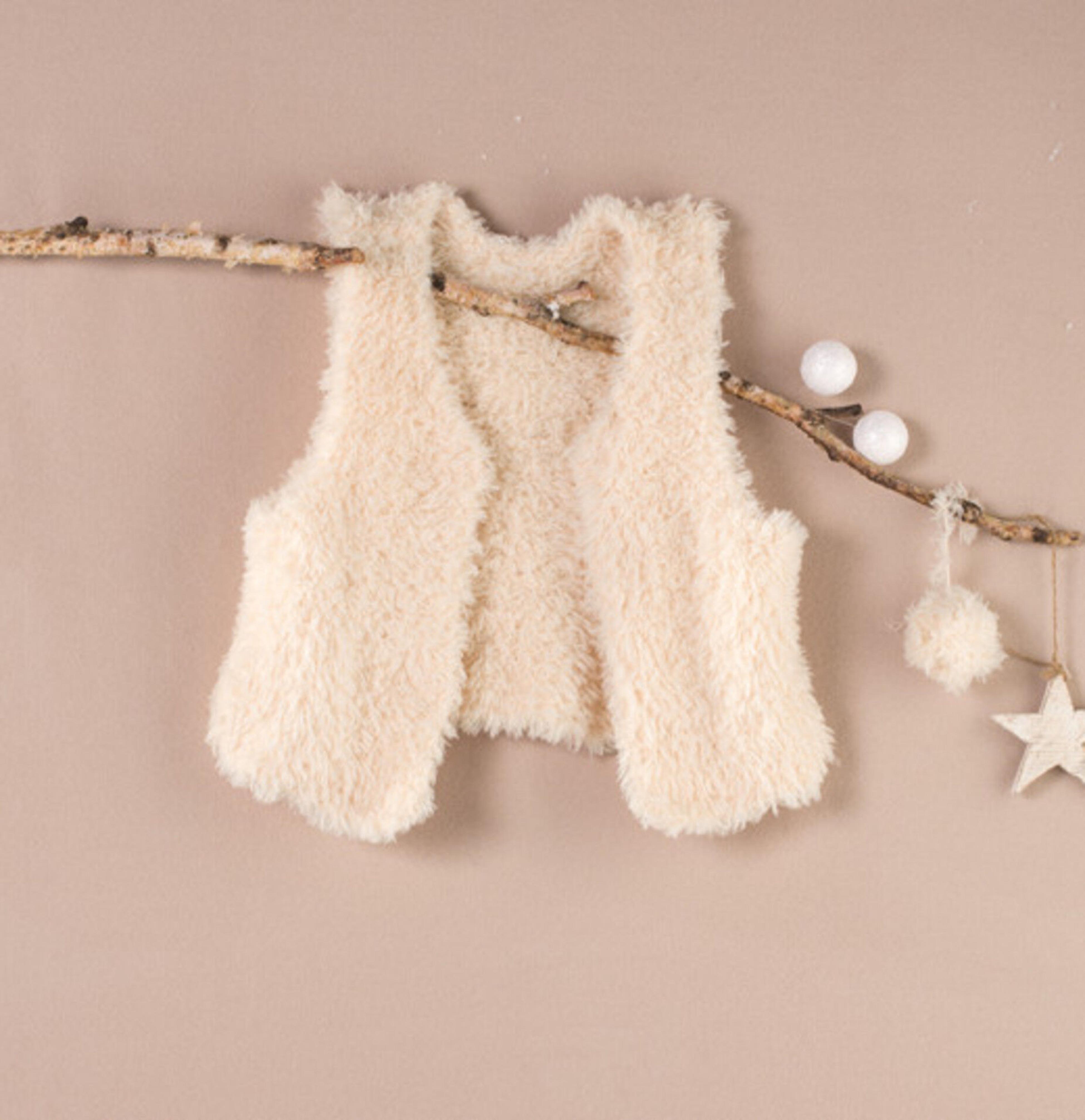 Modèle Gilet Femme P.nounours Beige