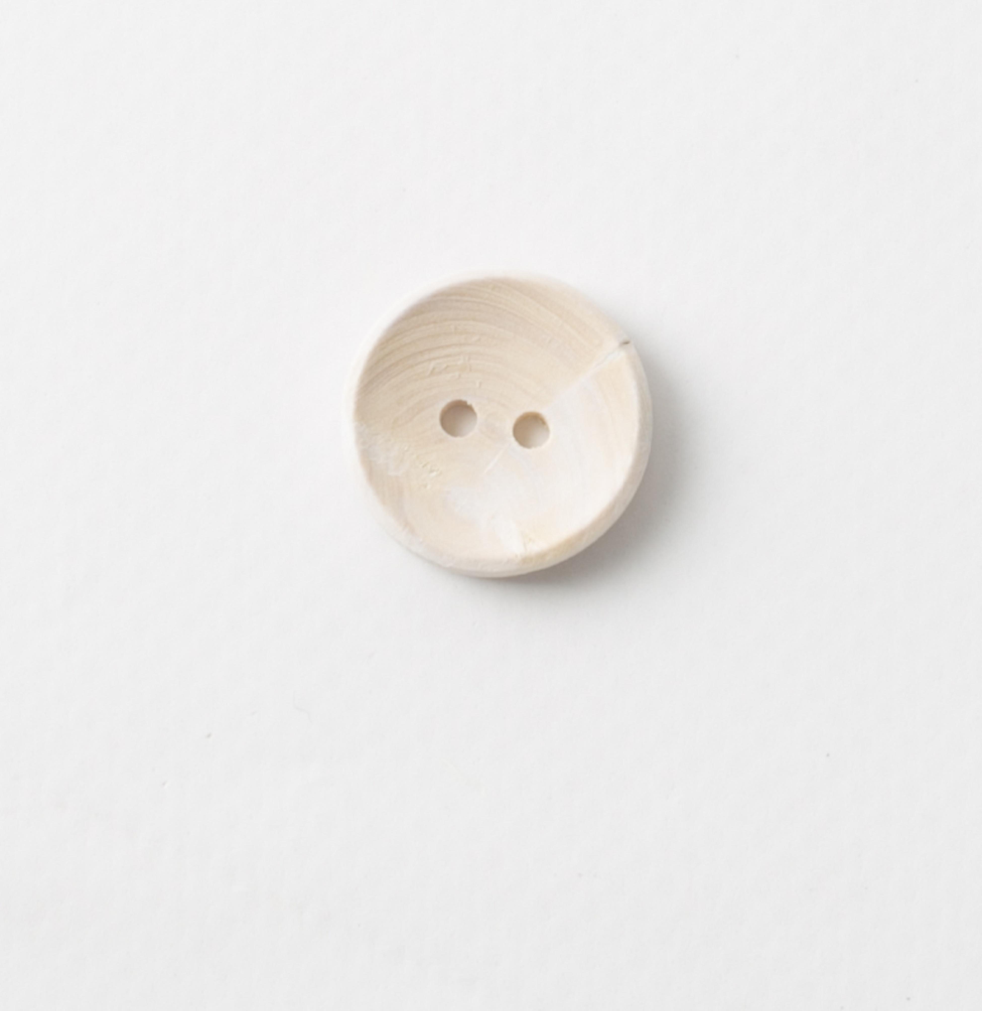 Ronde Knop Gebleekt Hout