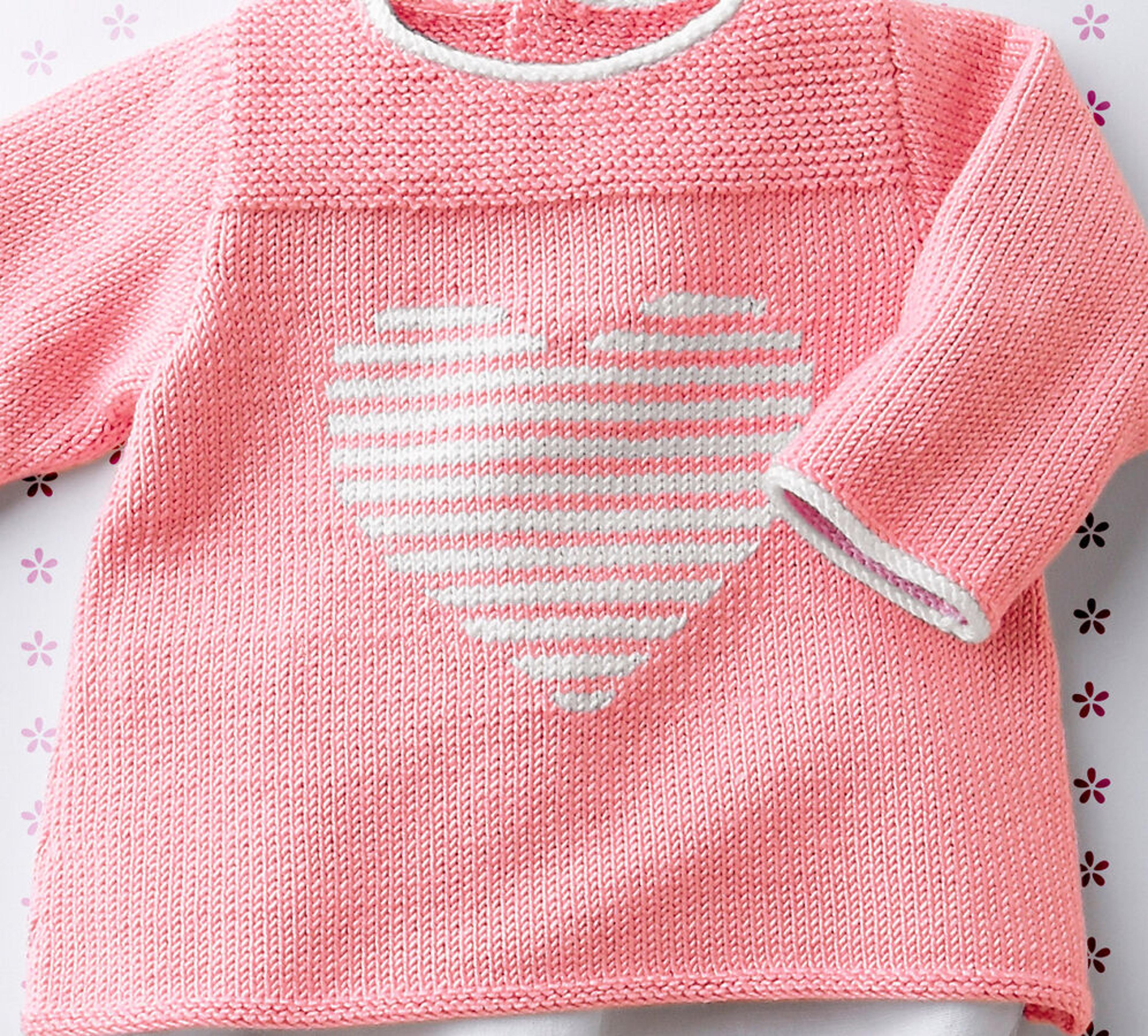 Modèle Brassière Point Mousse Layette