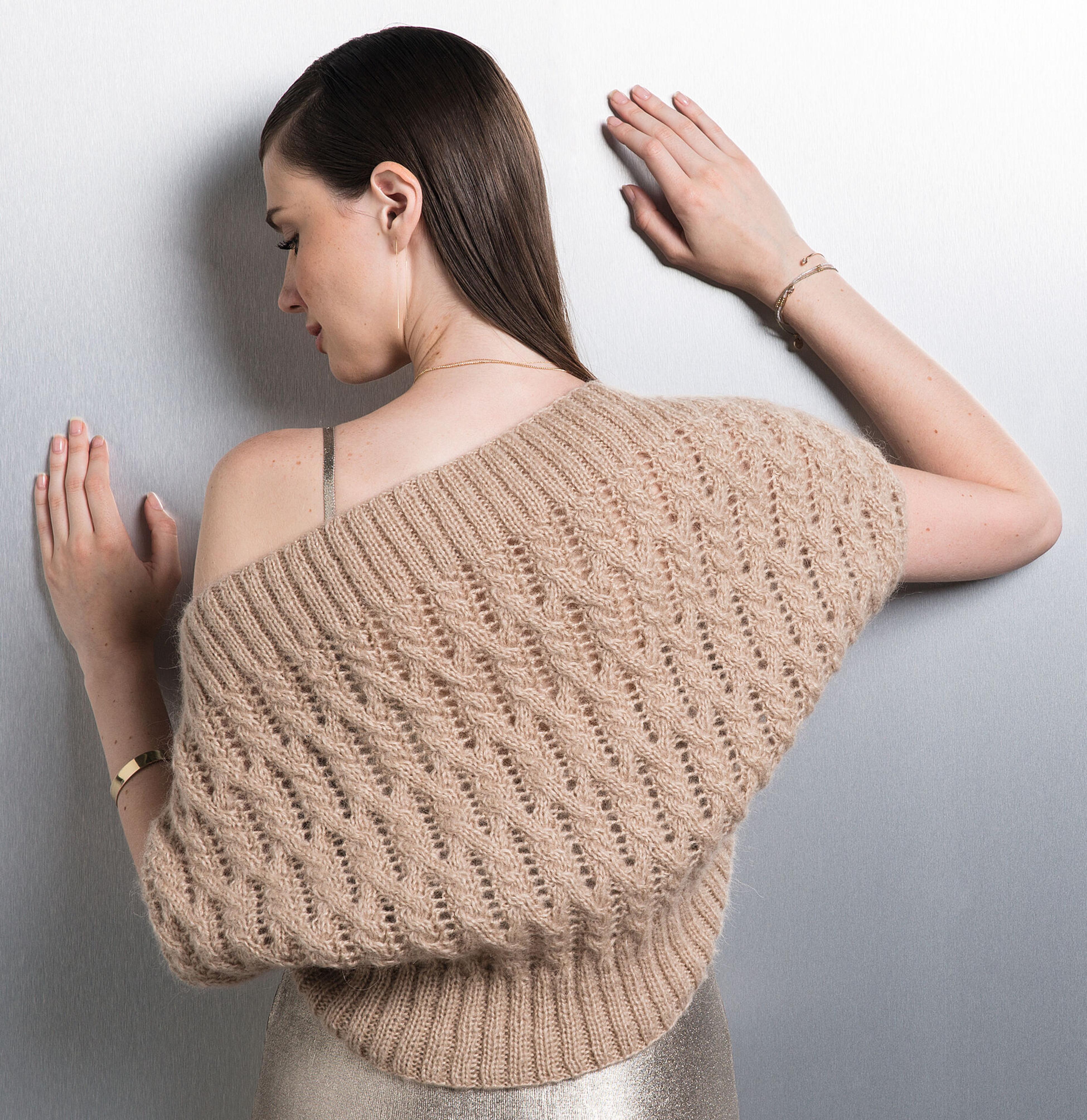Modèle boléro beige Phil Charme