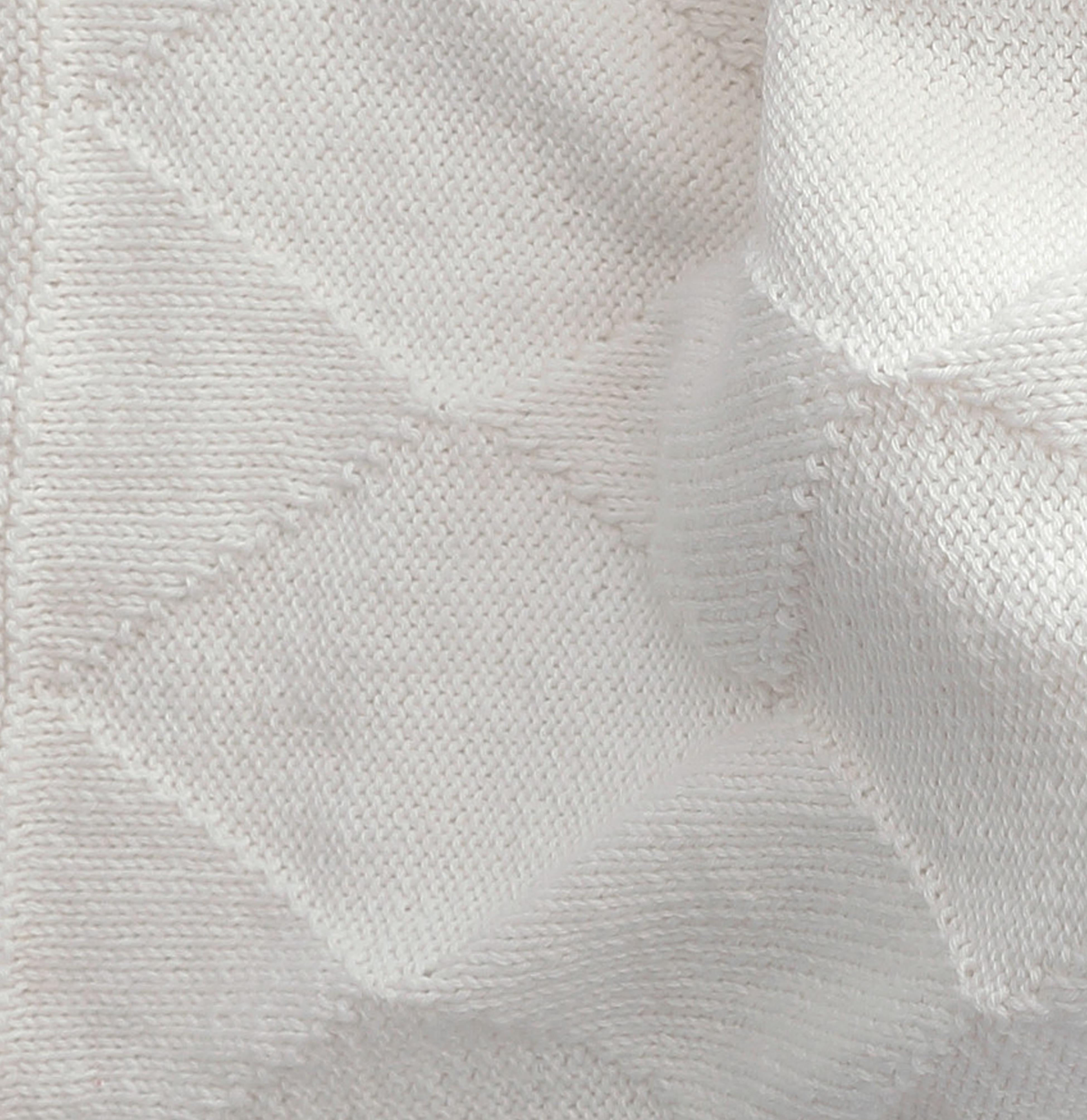 Patroon voor witte babydeken