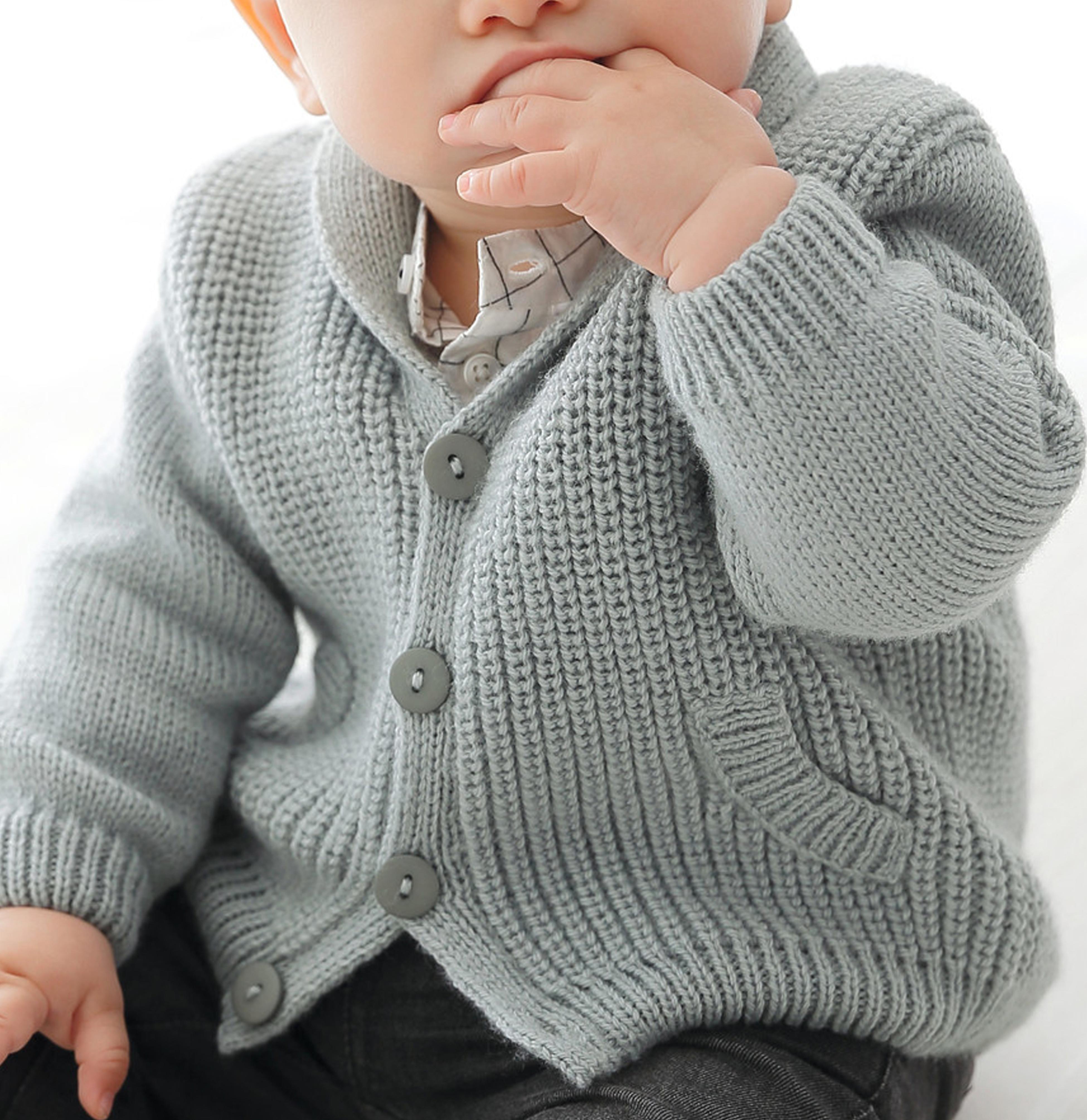 Modèle Gilet Gris Super Baby