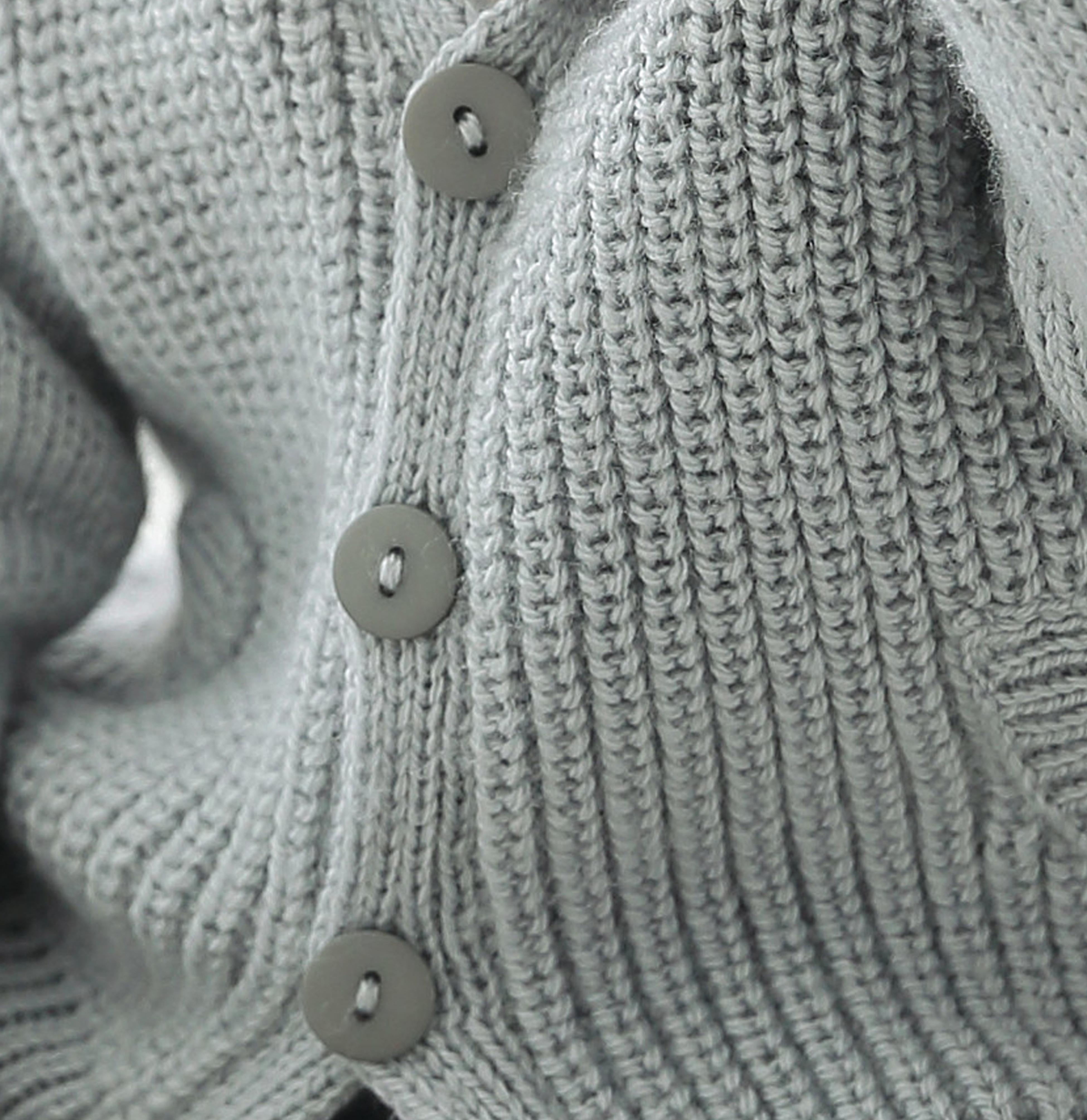 Modèle Gilet Gris Super Baby