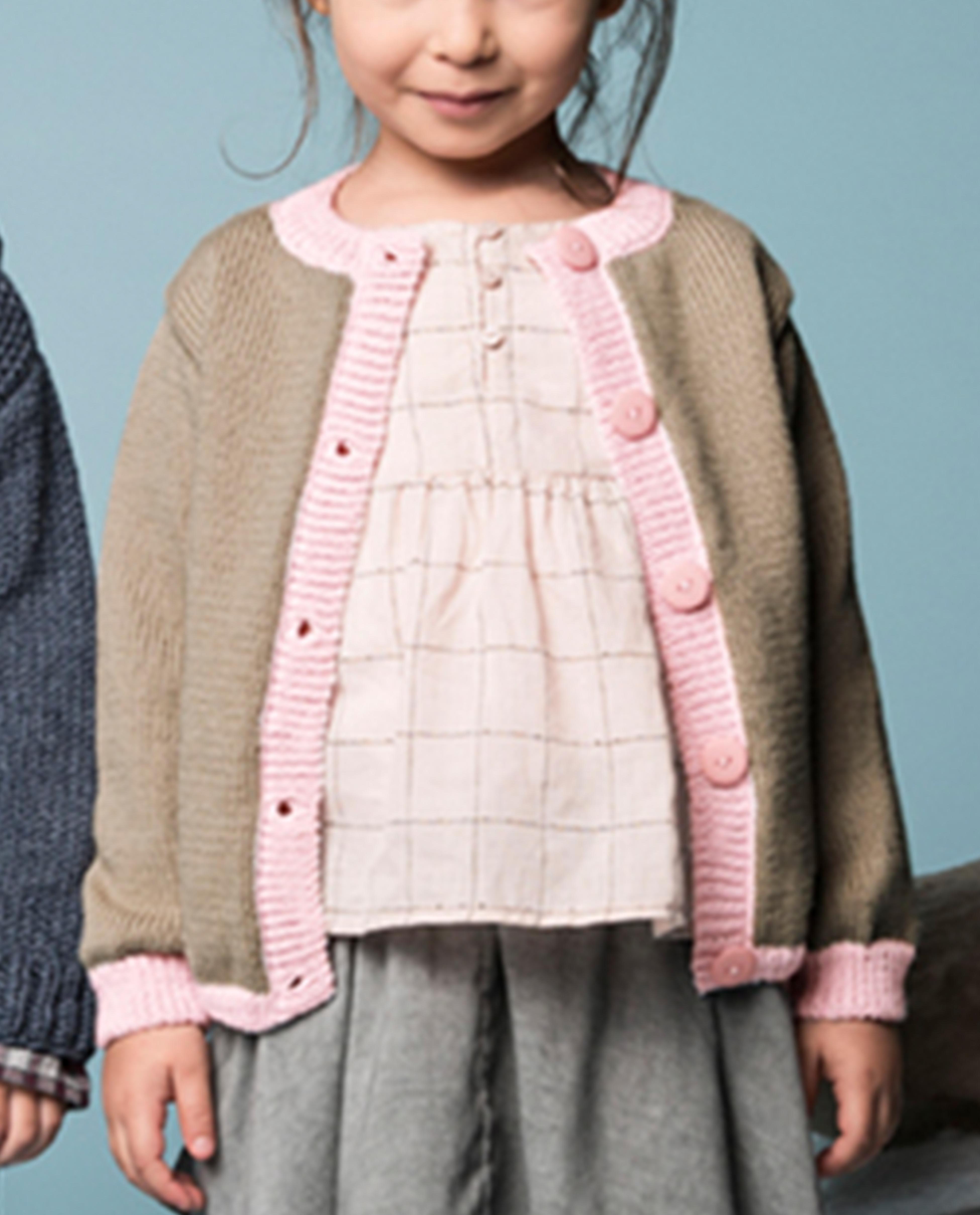 Children's Lambswool Cardigan Pattern