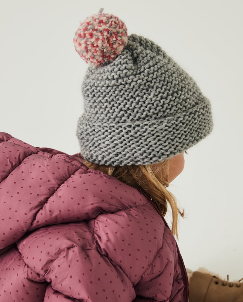 Bonnet Garçon Sterntaler - Tricot Mélange Structuré Avec Doublure Polaire Coton - Hiver Chaud Et Doux