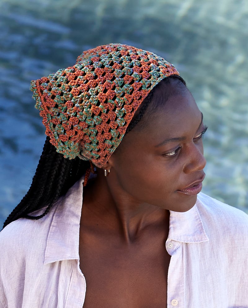 Foulard Tricoté Phase Eight - Modèle Câble Violet, Qualité Circulaire Chaude