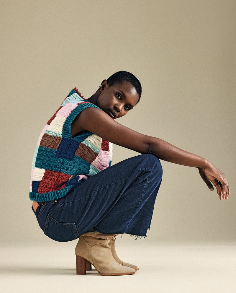 MODÈLE PULL SANS MANCHES FEMME ROSABELLA Tops, débardeurs