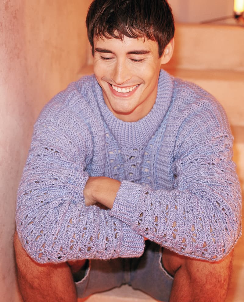 MODÈLE PULL HOMME STANLEY Modèles Homme • Phildar • Happywool